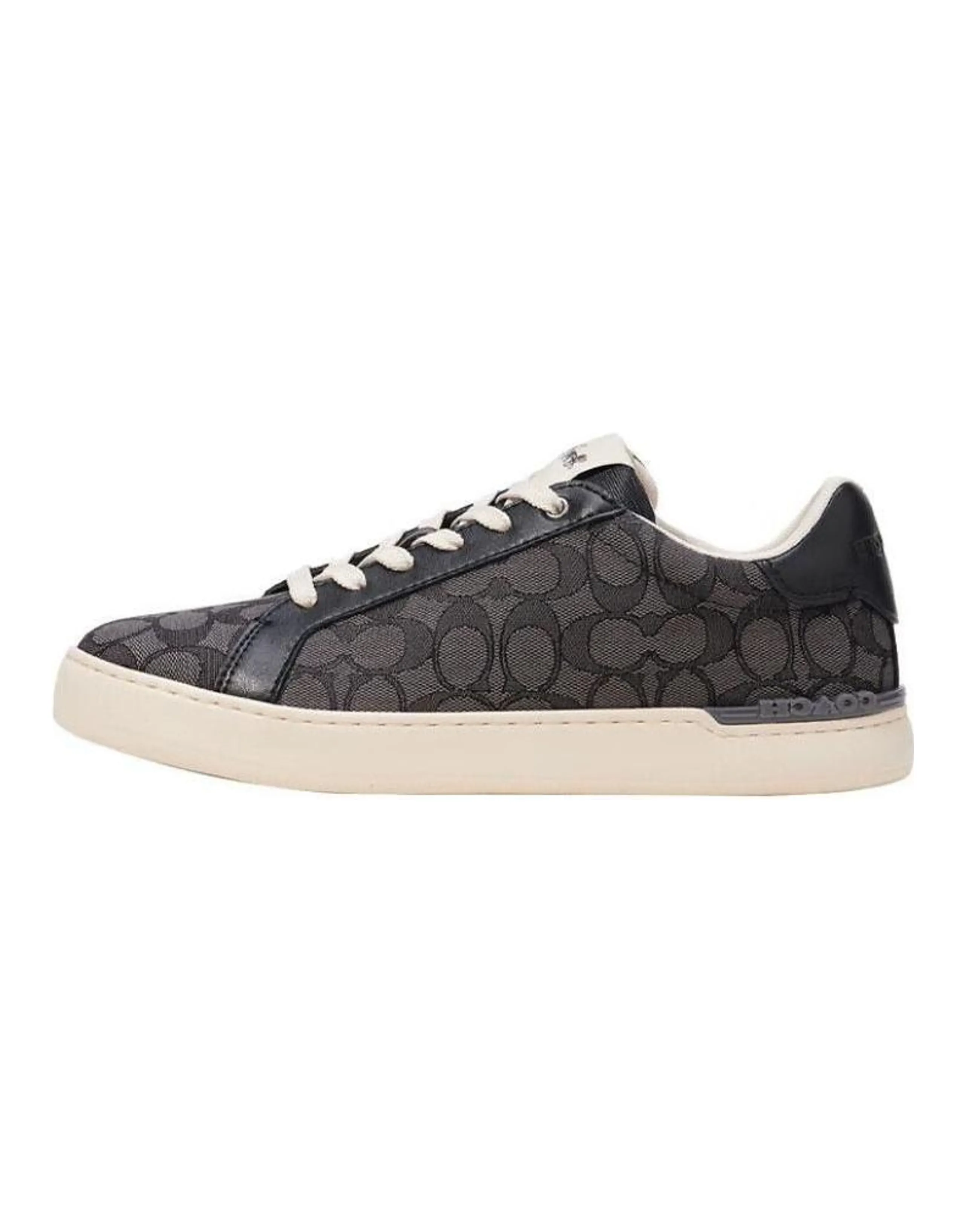 COACH Clip Stylish Skateboarding Shoes Men's Black