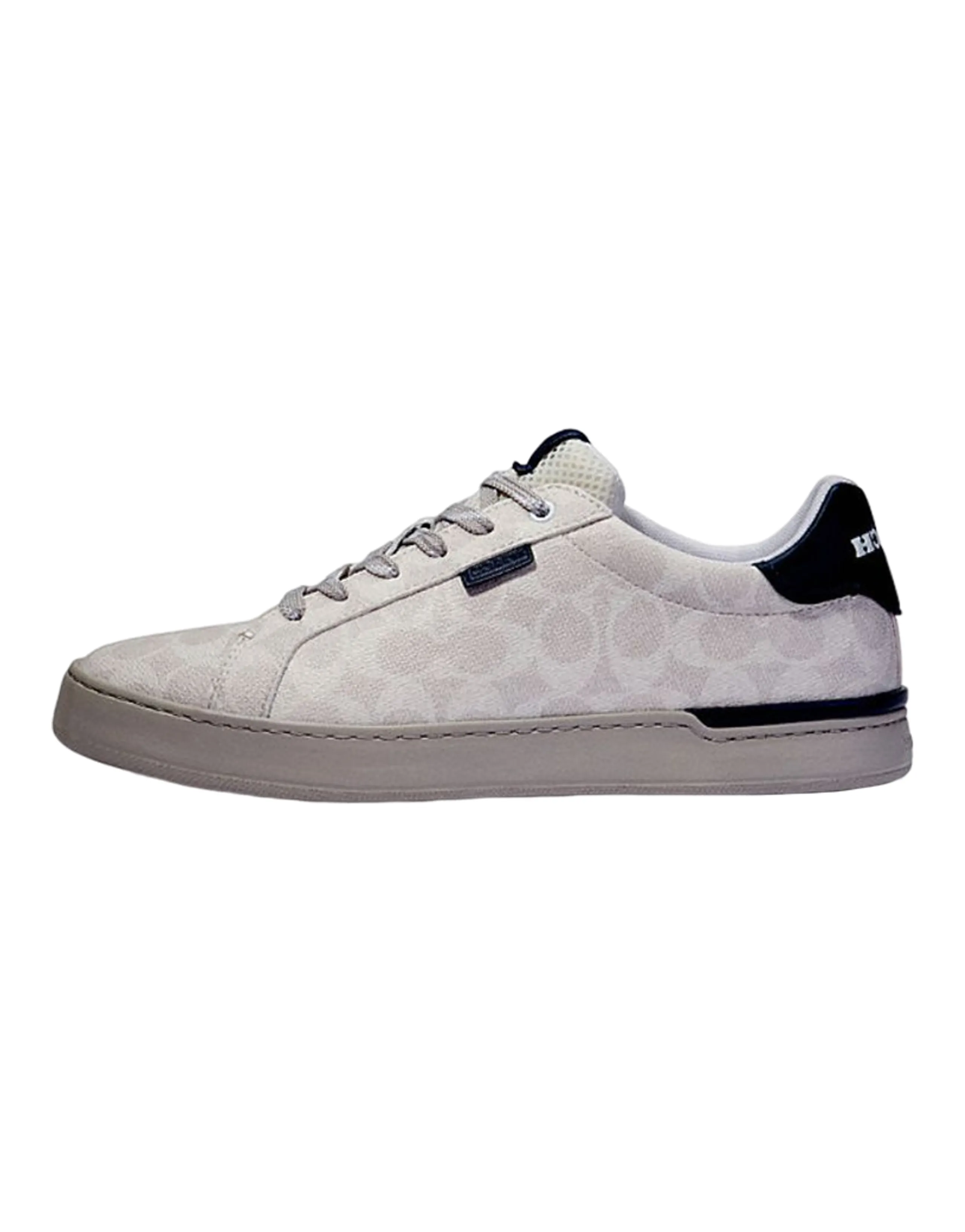 COACH Lowline Low Top Stylish Skateboarding Shoes Men's Light Gray