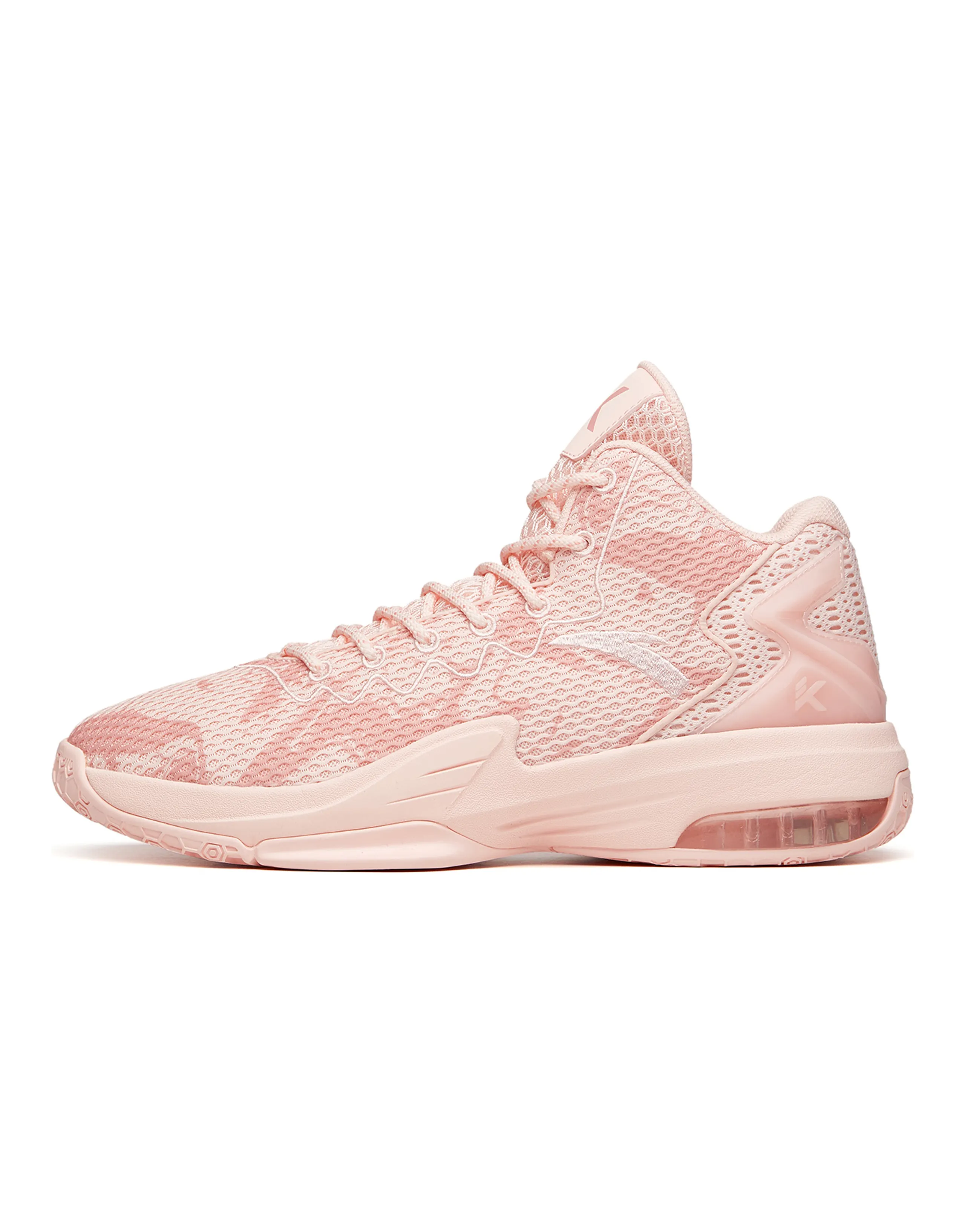 Anta KT3 KT3 Cushioning Wear-Resistant Mid-Top Performance Basketball Shoes Men's Pink