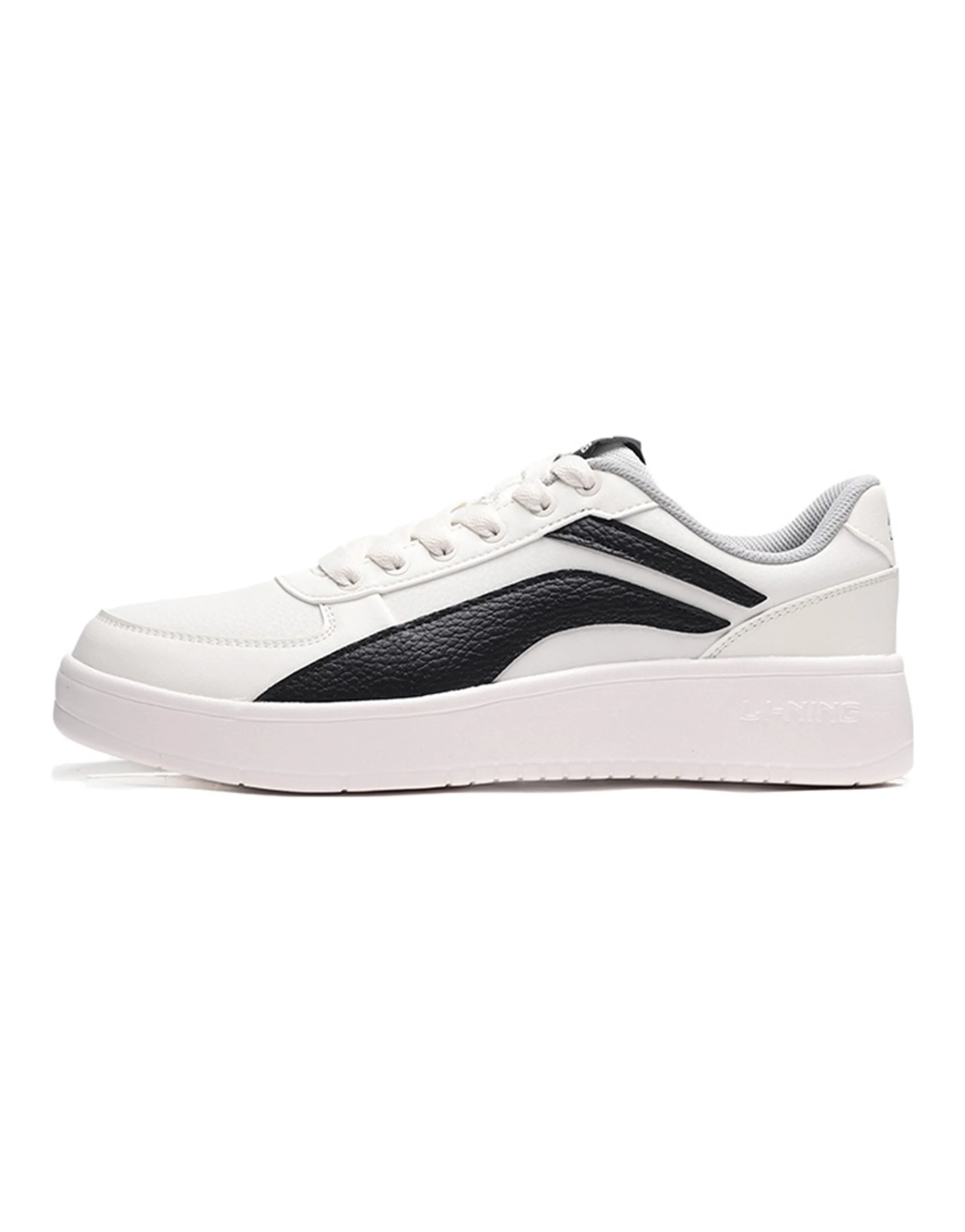 LINING Skateboard Shoes Unisex Low-Top Black White
