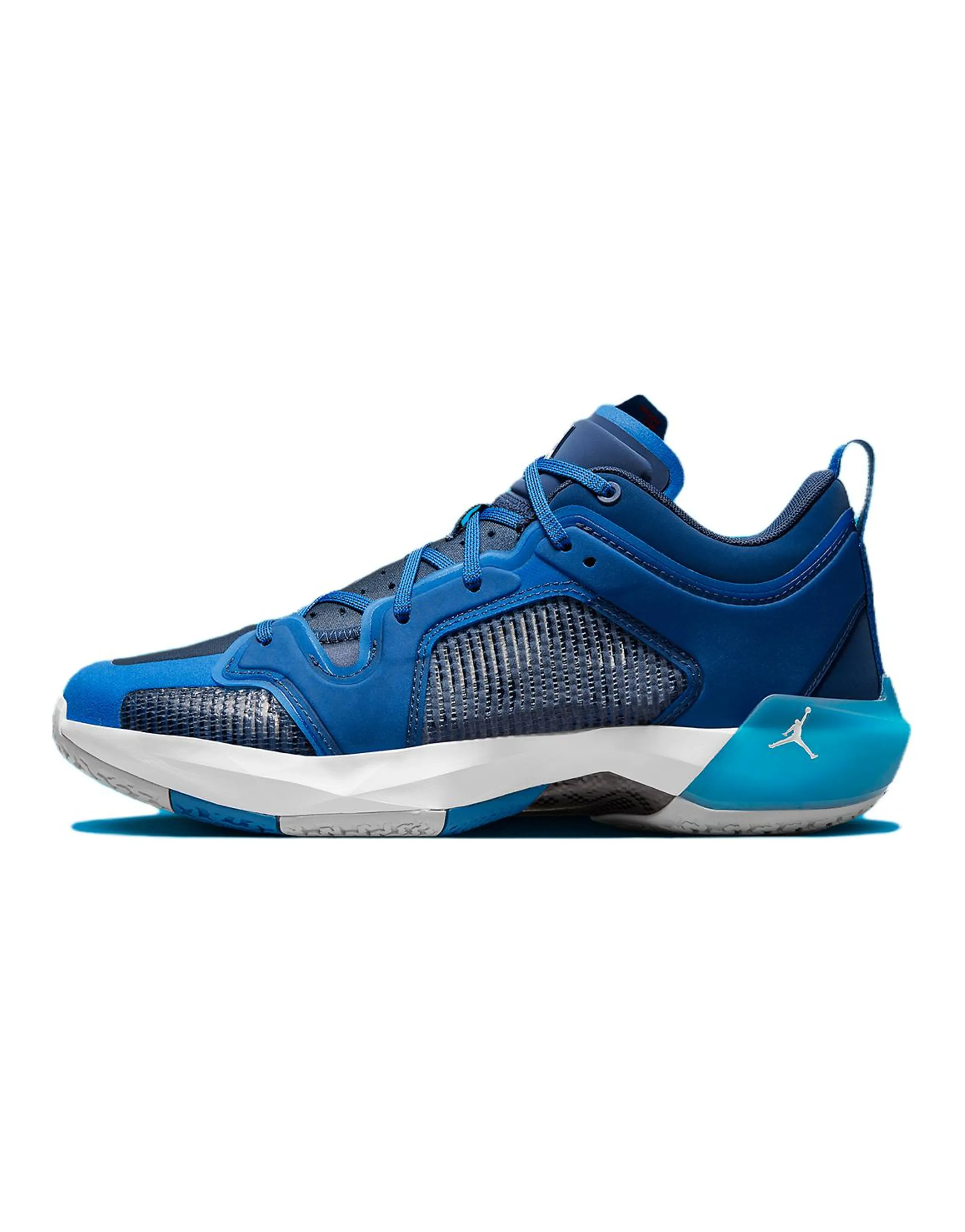 Air Jordan 37 Low Military Blue SNKR/Low Top/Basketball/Breathable/Wear-resistant DV9908-401 US 13