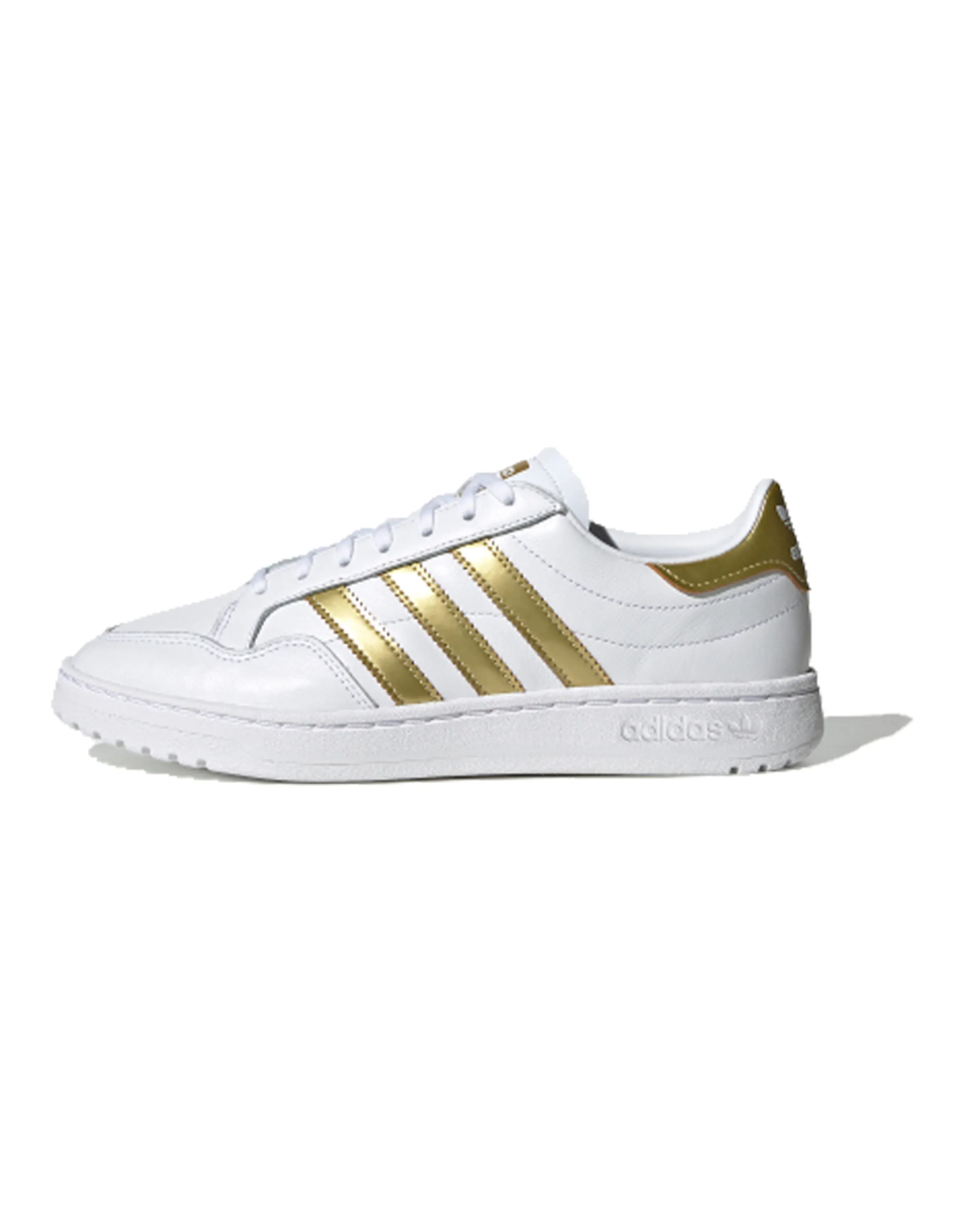 Adidas Originals Team Court 'White Gold Metallic' Women's