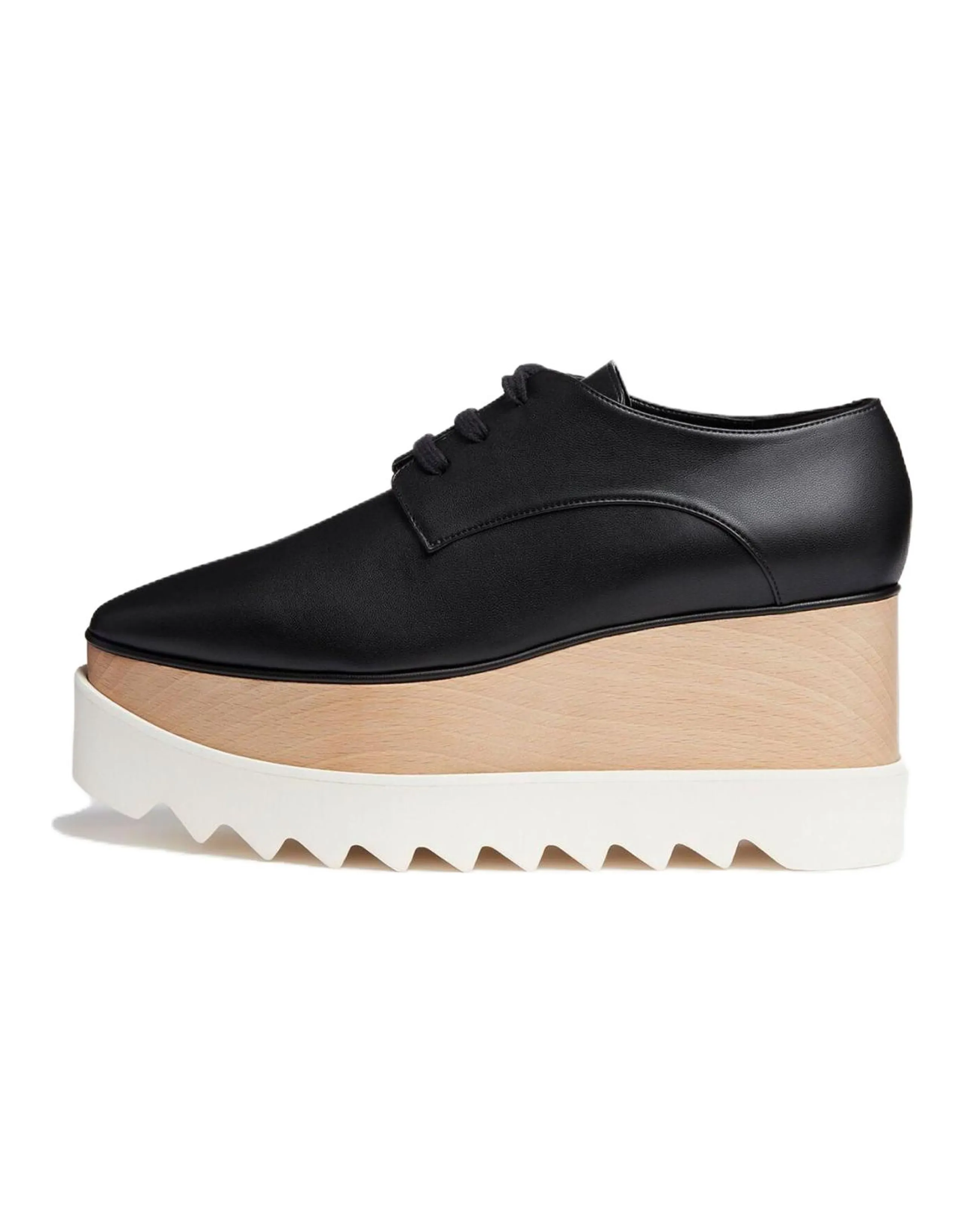 Stella McCartney Elyse Lace Up Platform Shoes Women's