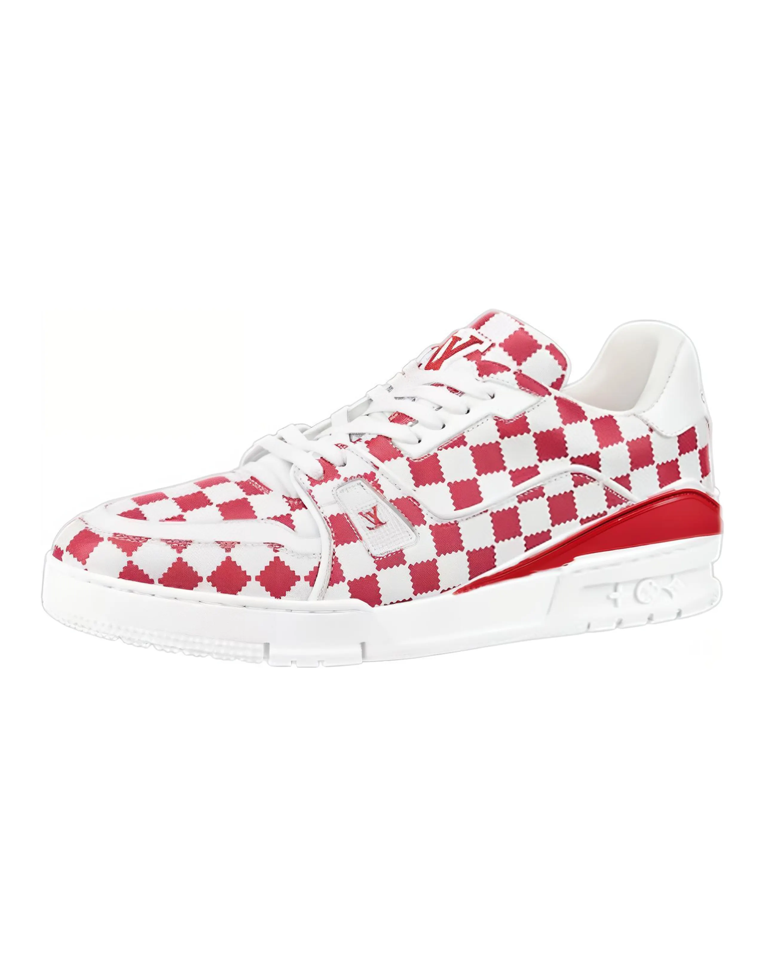 LOUIS VUITTON X Nigo Trainers 'Red White Plaid'