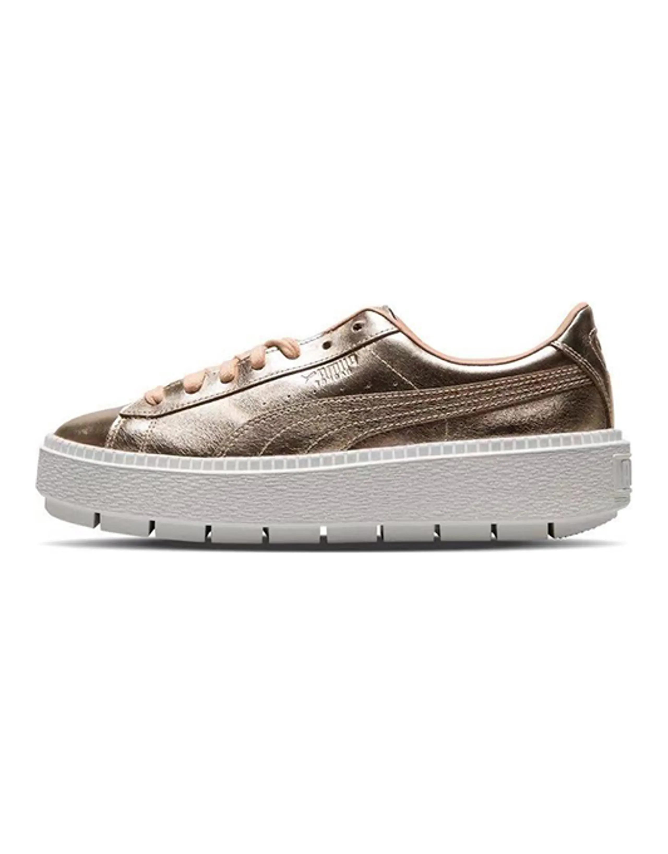 PUMA Basket Platform Trace Luxe 'Dusty Coral' Women's