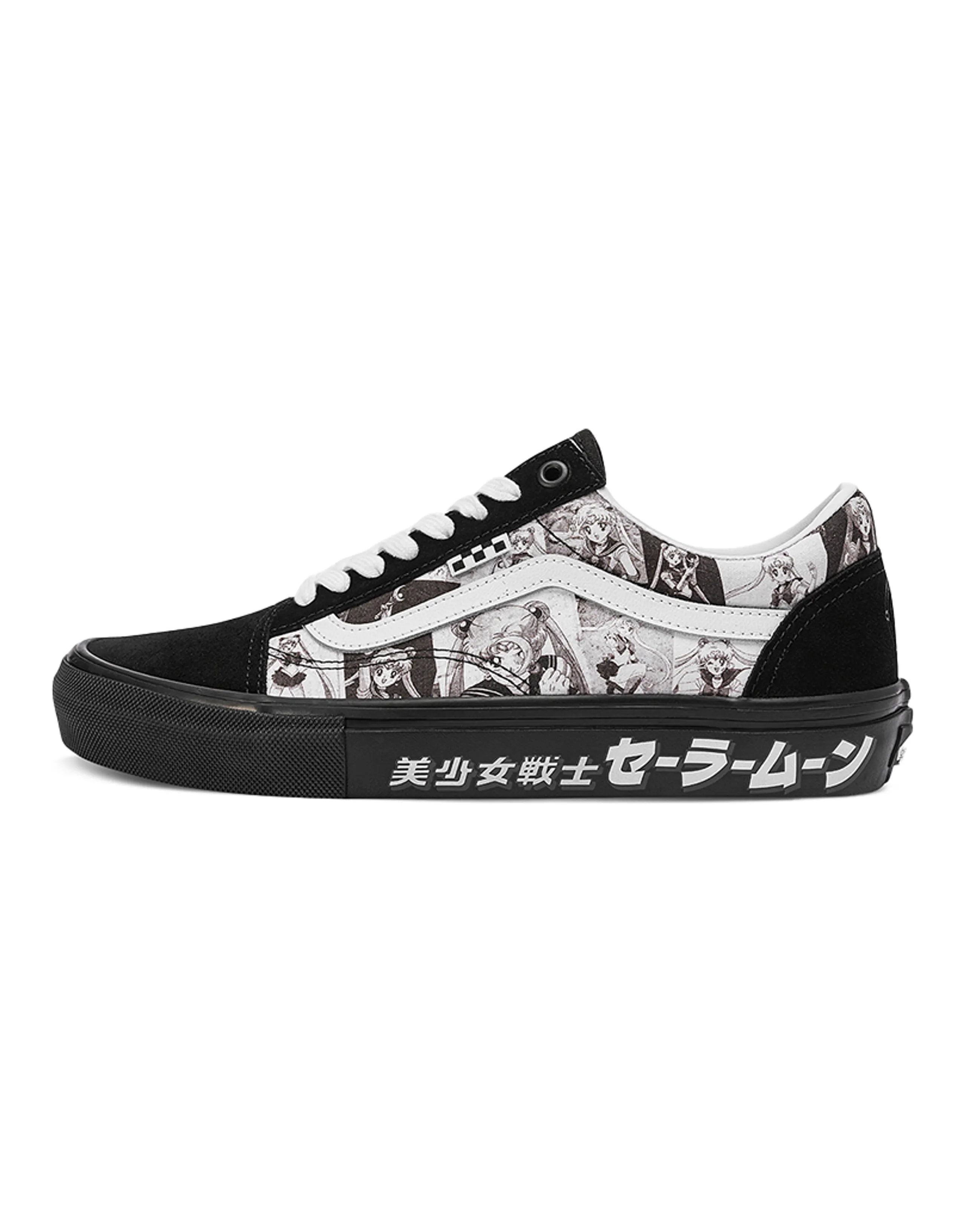 Vans Skate Old Skool Pretty Guardian Sailor Moon Sailor Black