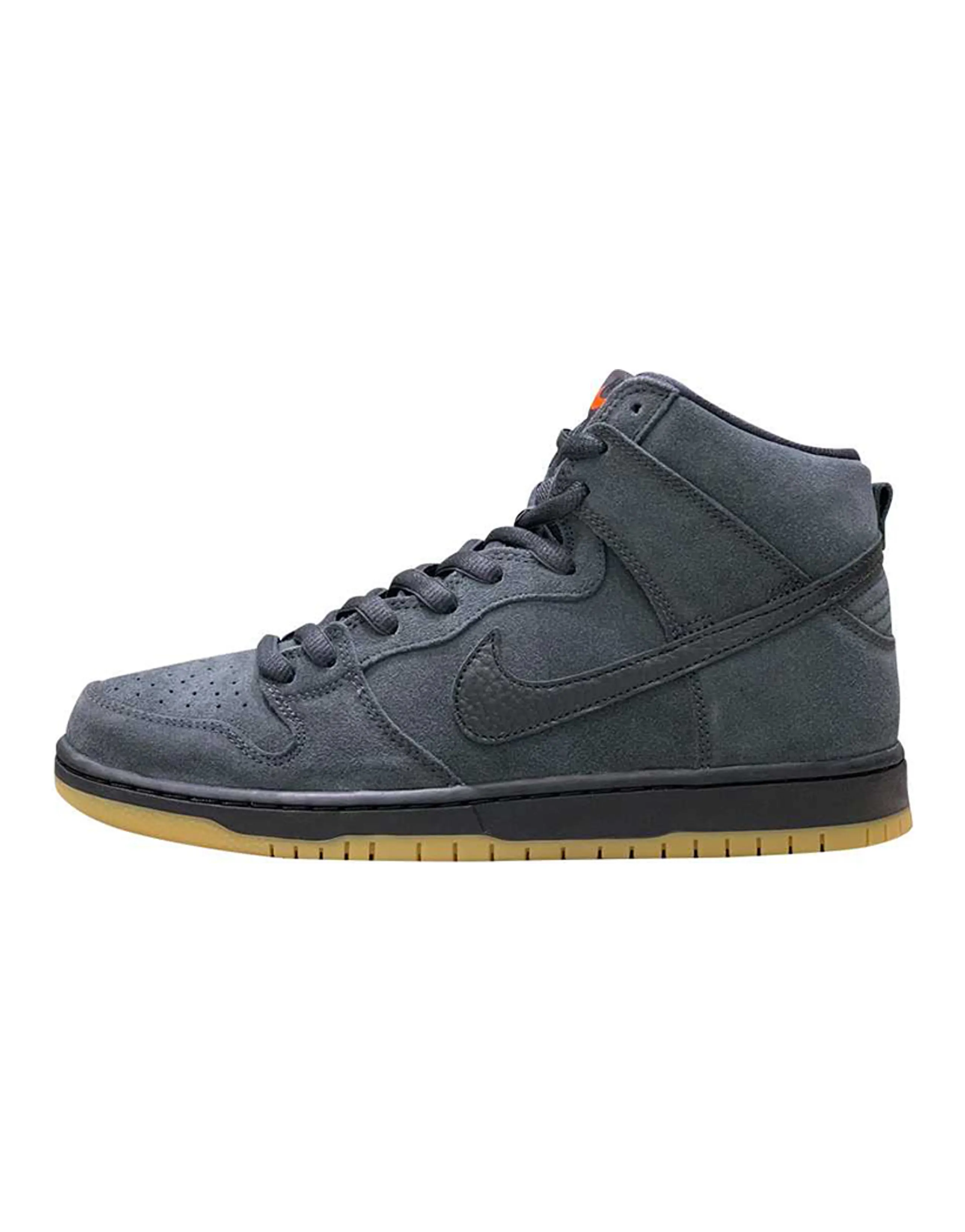 Nike Sb Dunk High Pro Orange Label Smoke Grey