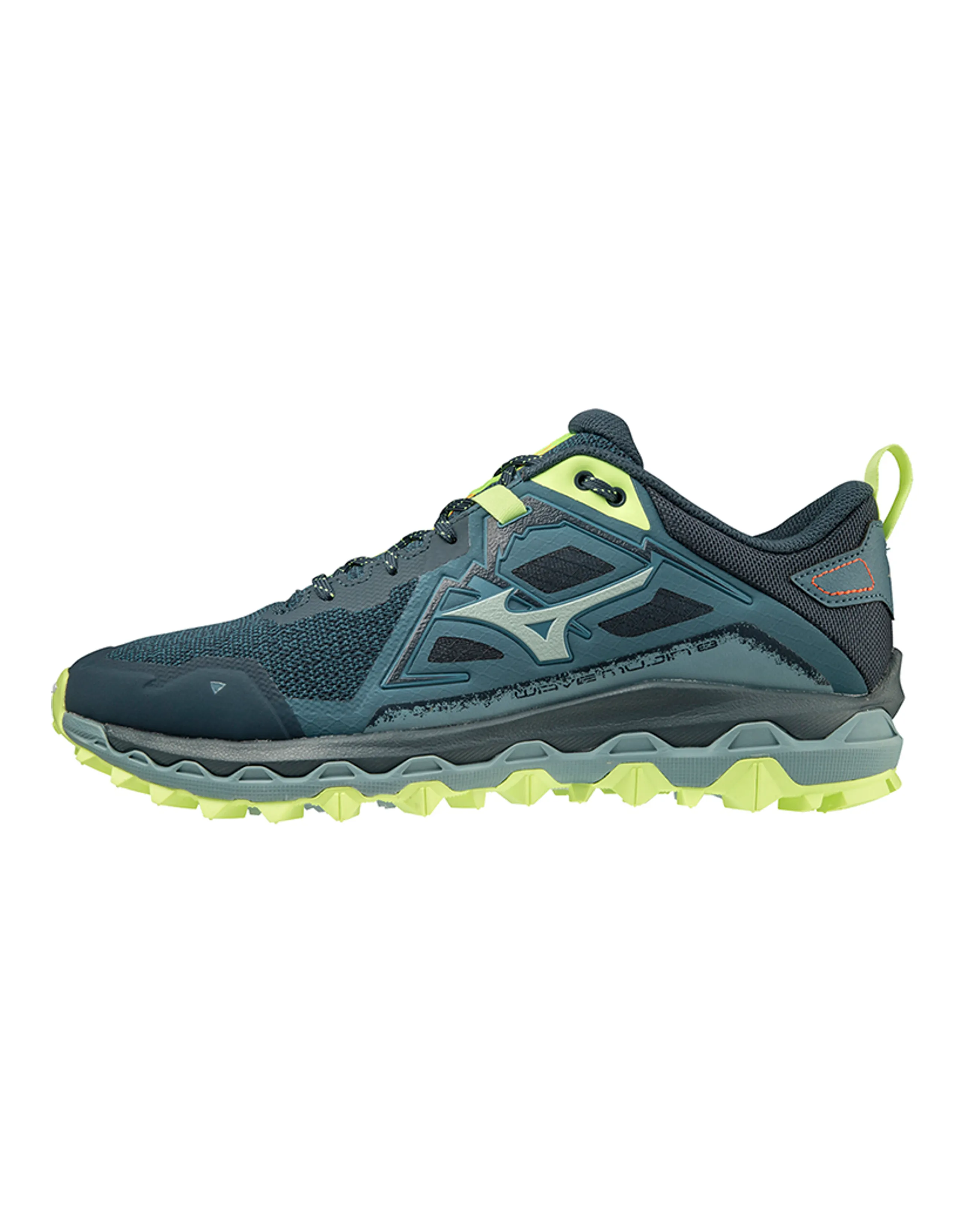 Mizuno Mujin 8 Running Shoes Men Low-Top Blue Green