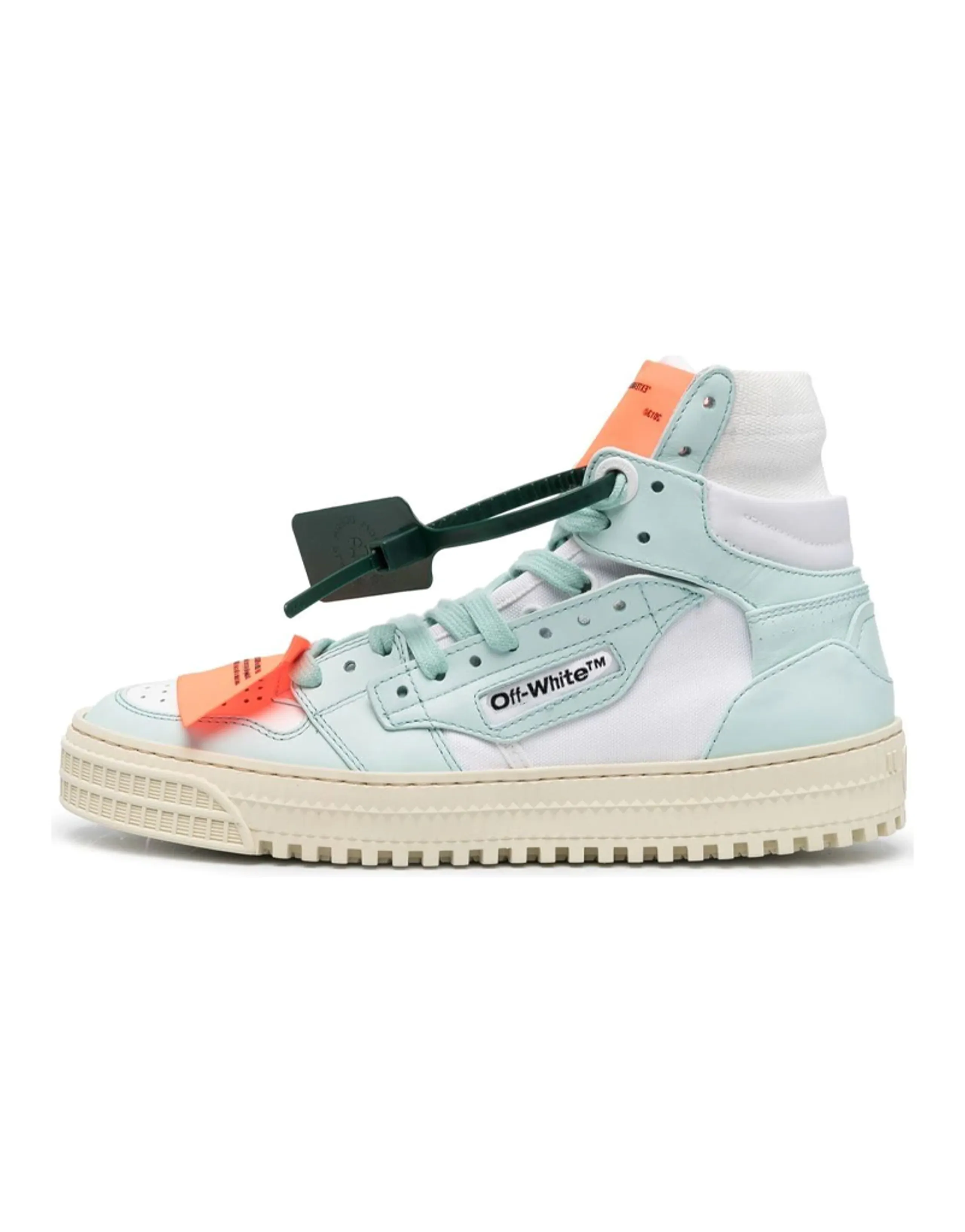 OFF WHITE Off Court 3.0 High Sneaker 'White Teal' Women's