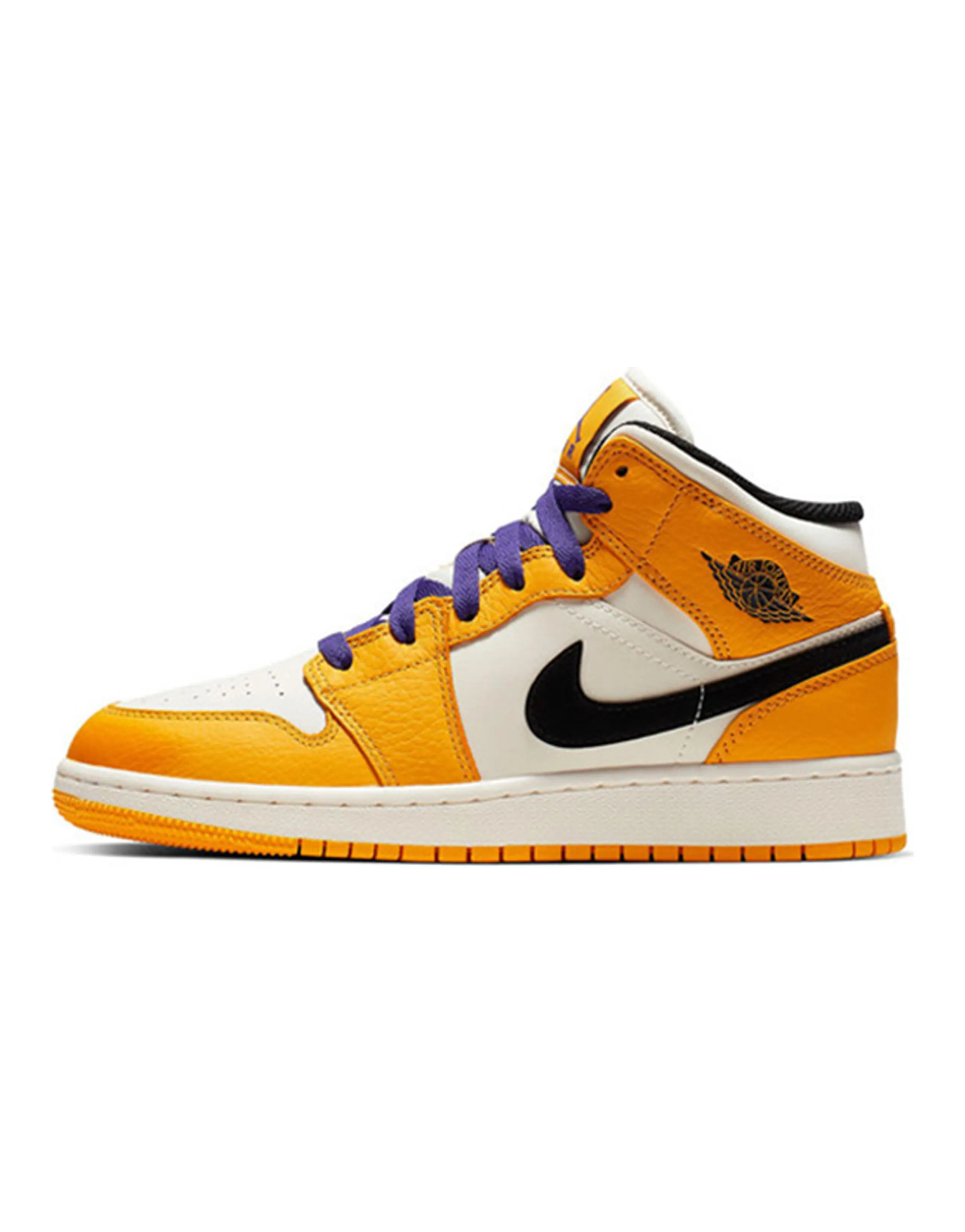 Jordan 1 Mid SE Lakers GS
