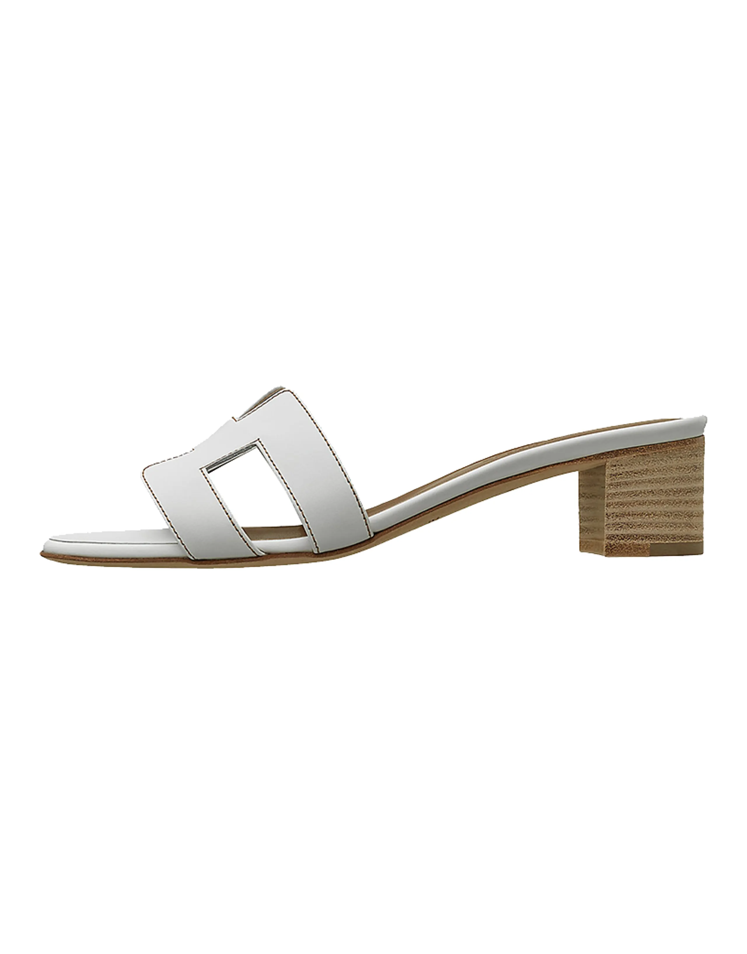 HERMES Oasis Noir Calfskin Women's