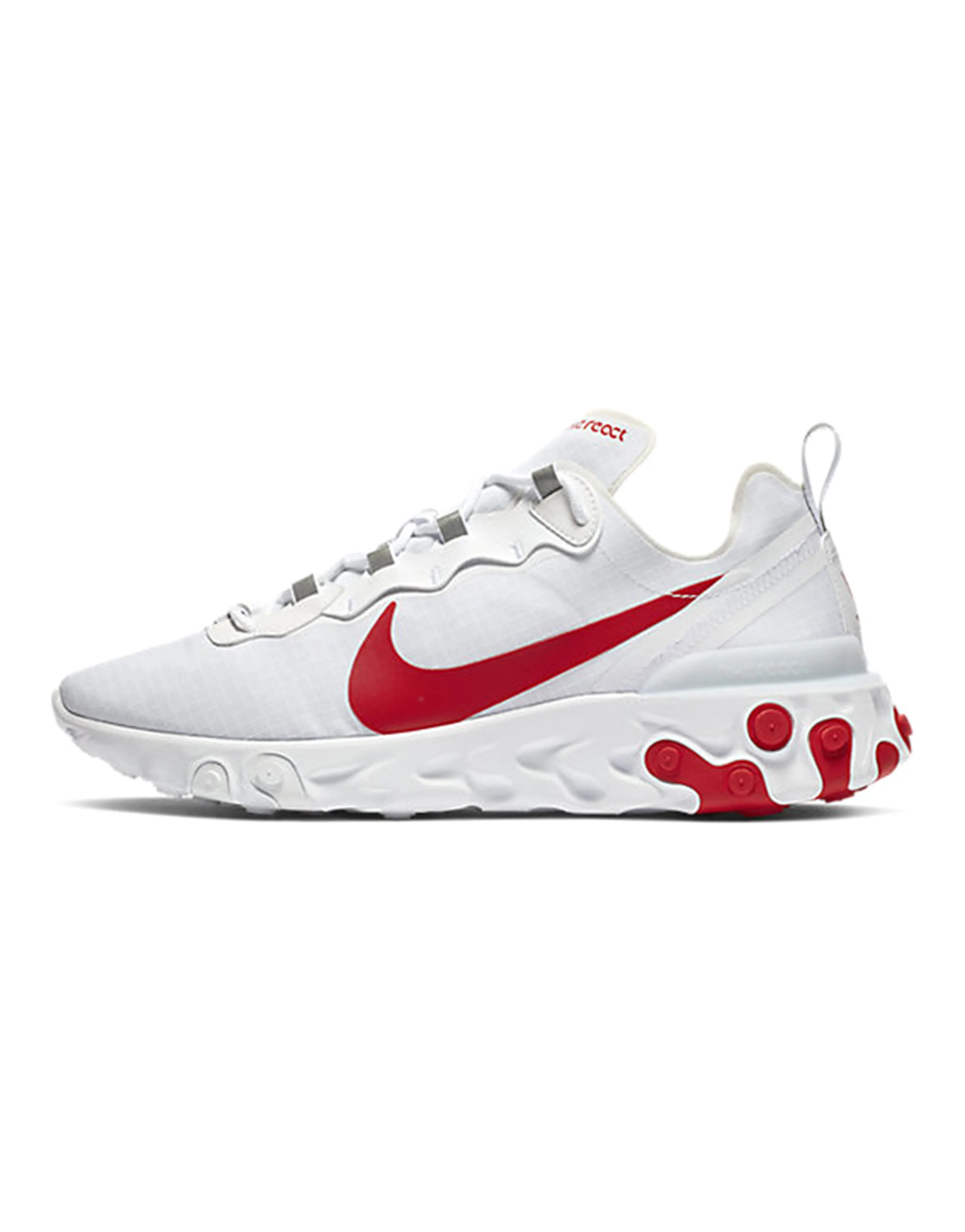 Nike React Element 55 White Red