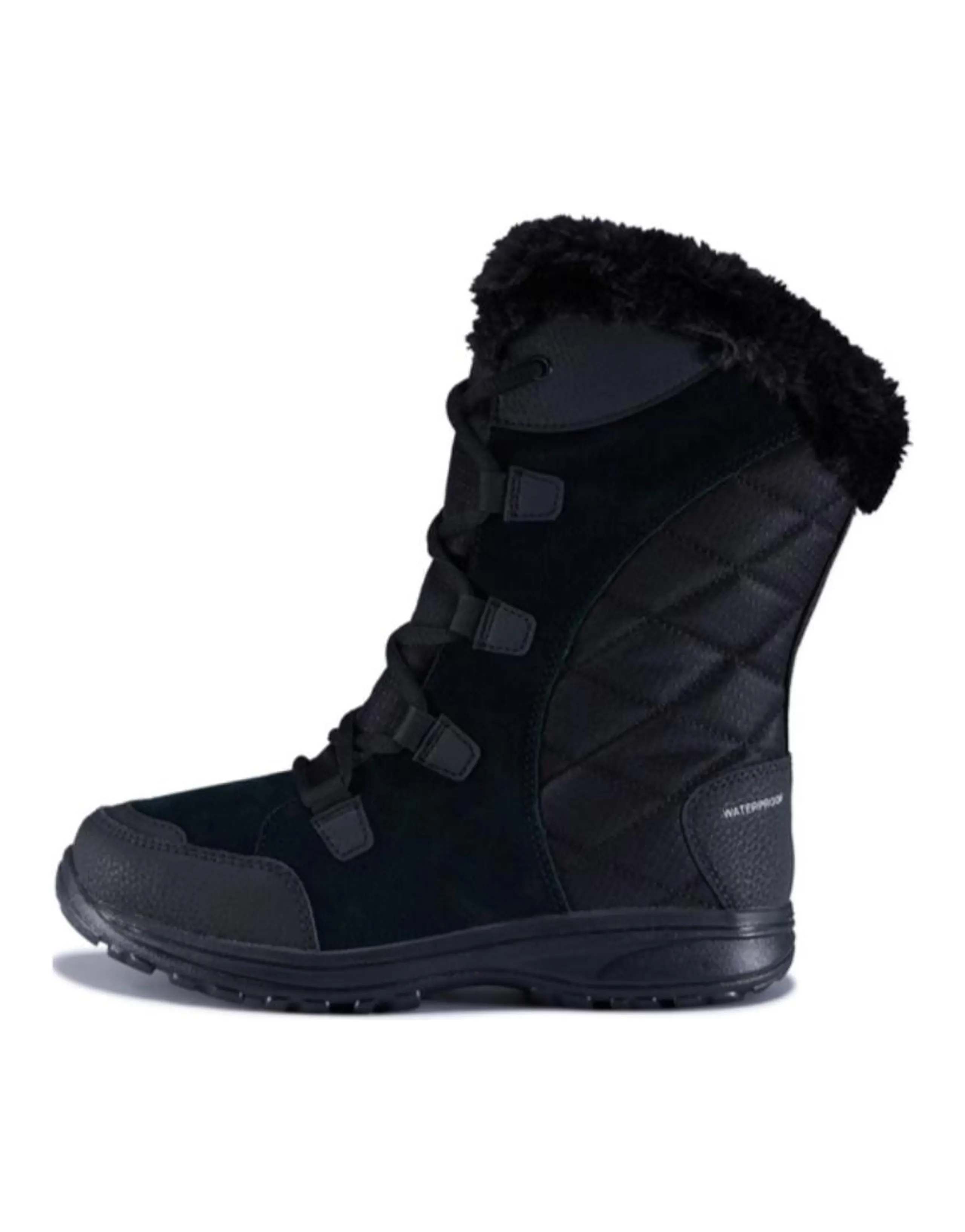 Columbia Ice Maiden 2 Warm Waterproof Comfortable Versatile Mid-Cut Snow Boots Women's Black