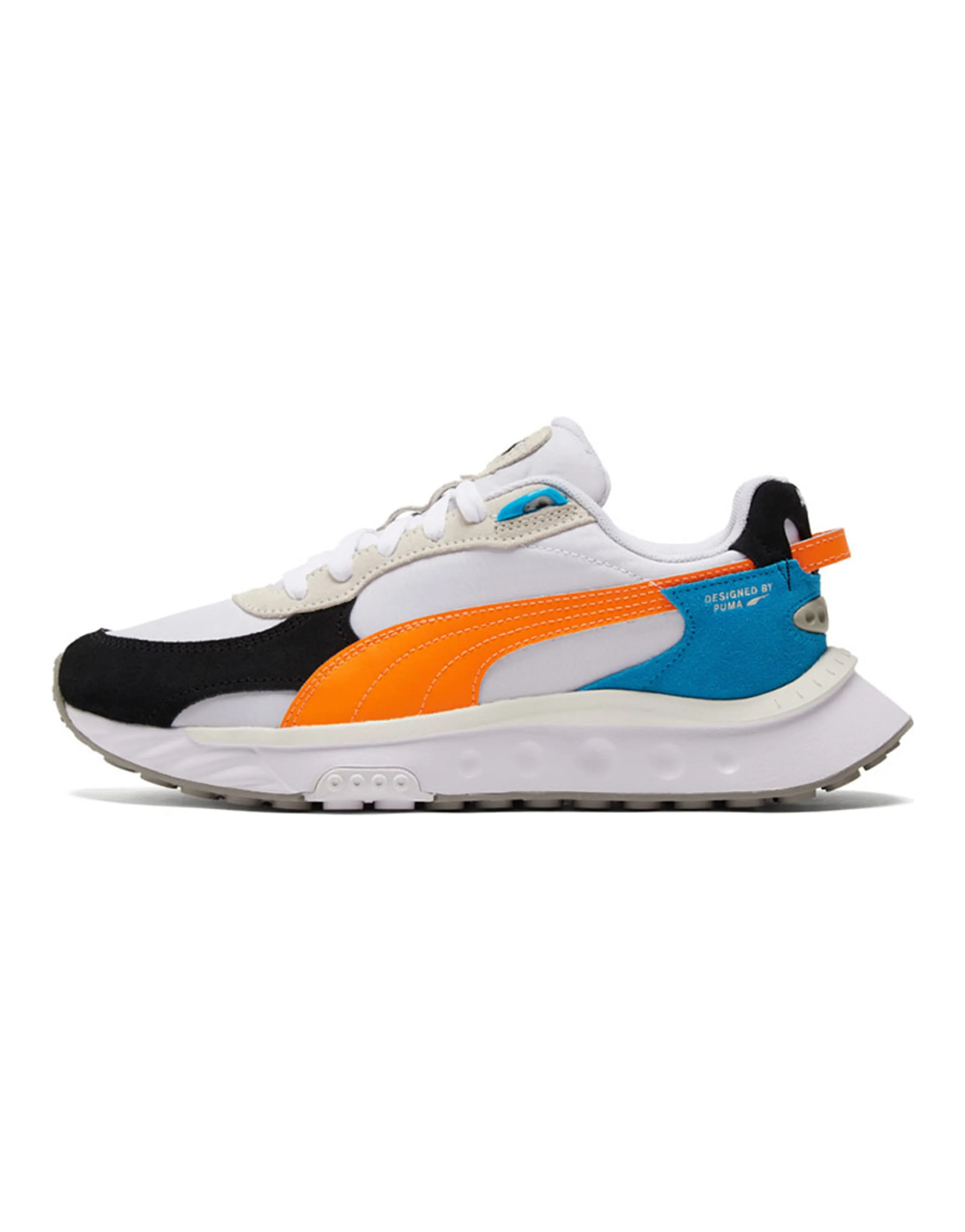 PUMA Wild Rider 'Rollin' White Orange Glow'