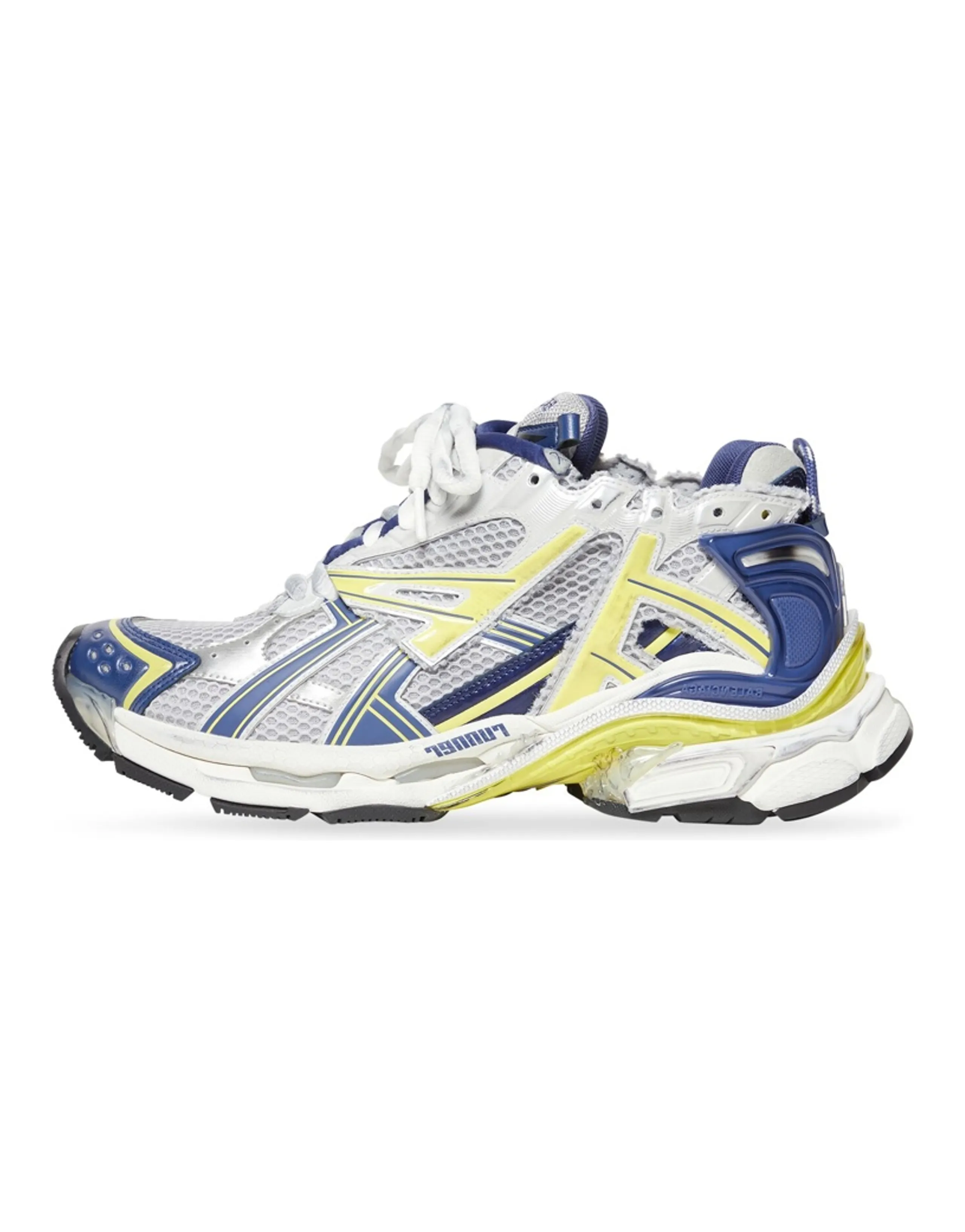 Balenciaga Runner White Blue Yellow Grey Black