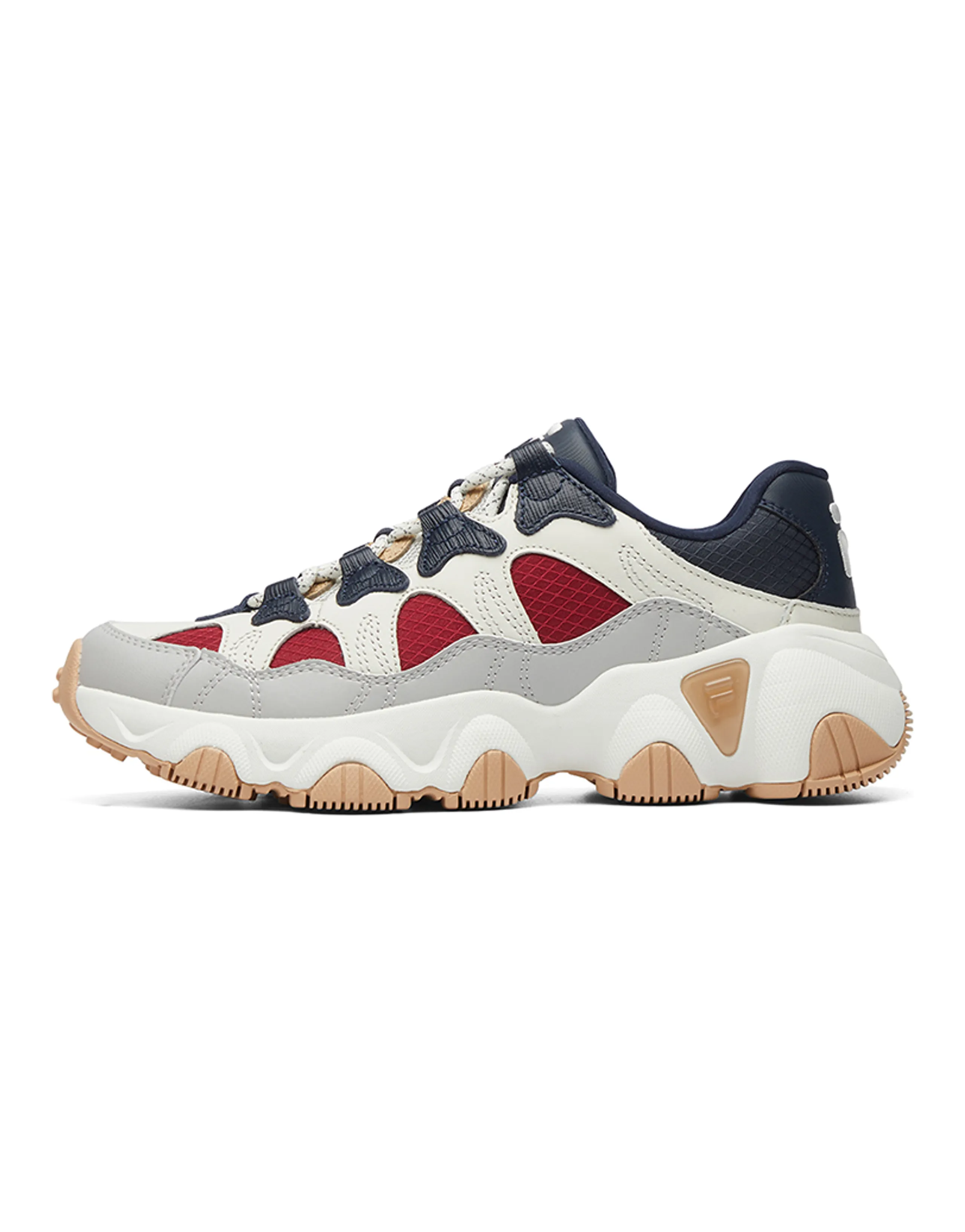 FILA Jagger Low Running Shoes White/Red/Blue Women's