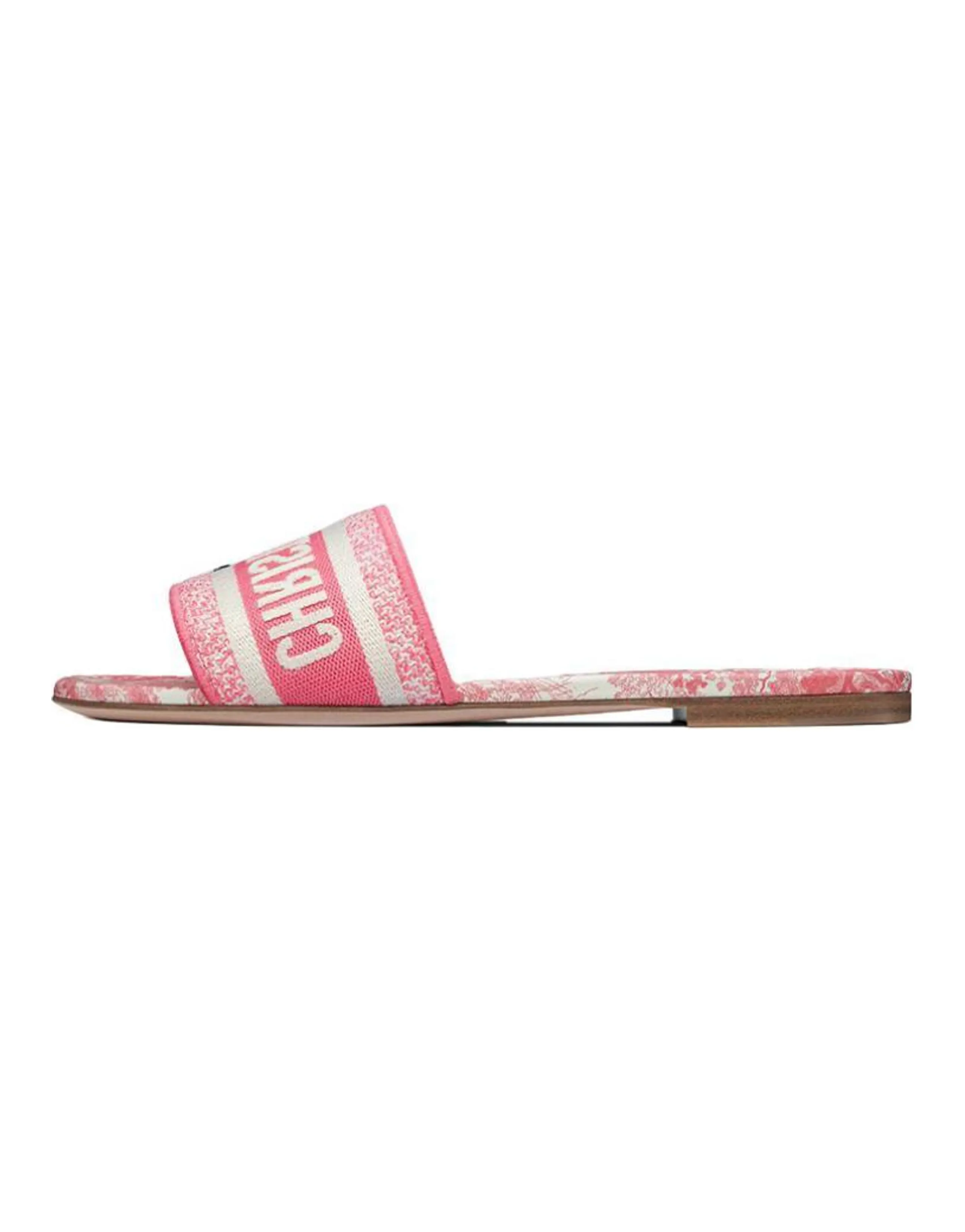 DIOR Dway Slide Slippers Women's Pink White