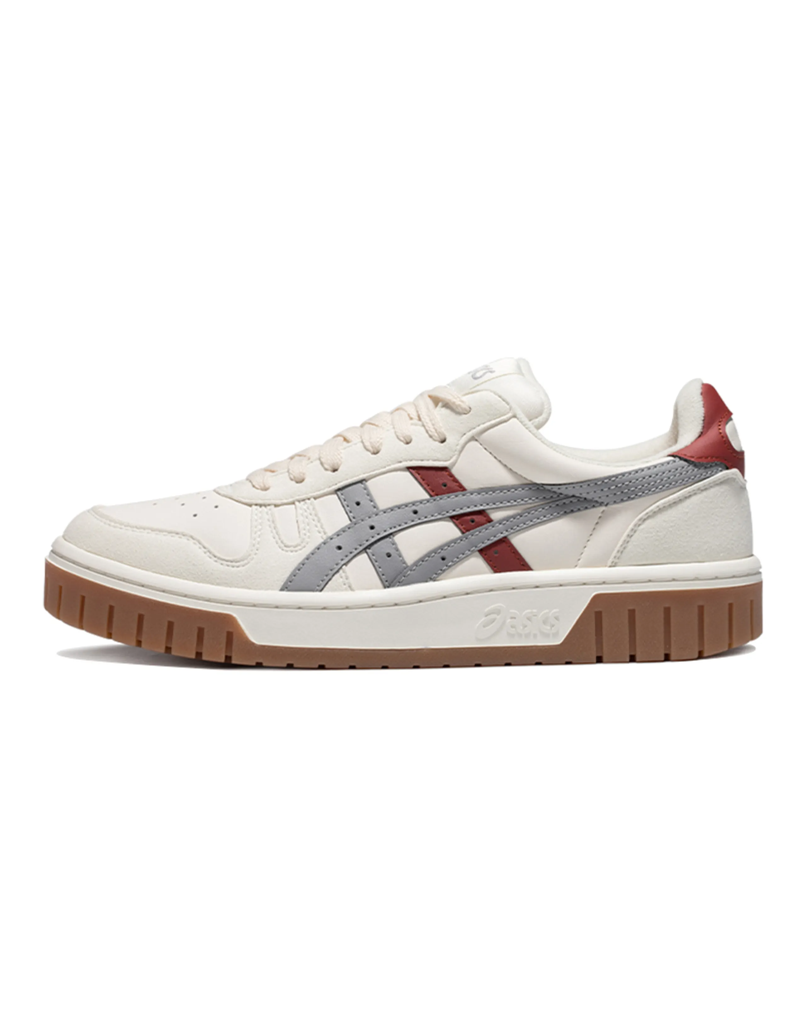 Asics Court Mz Retro Casual Skateboarding Shoes Unisex Beige Gray