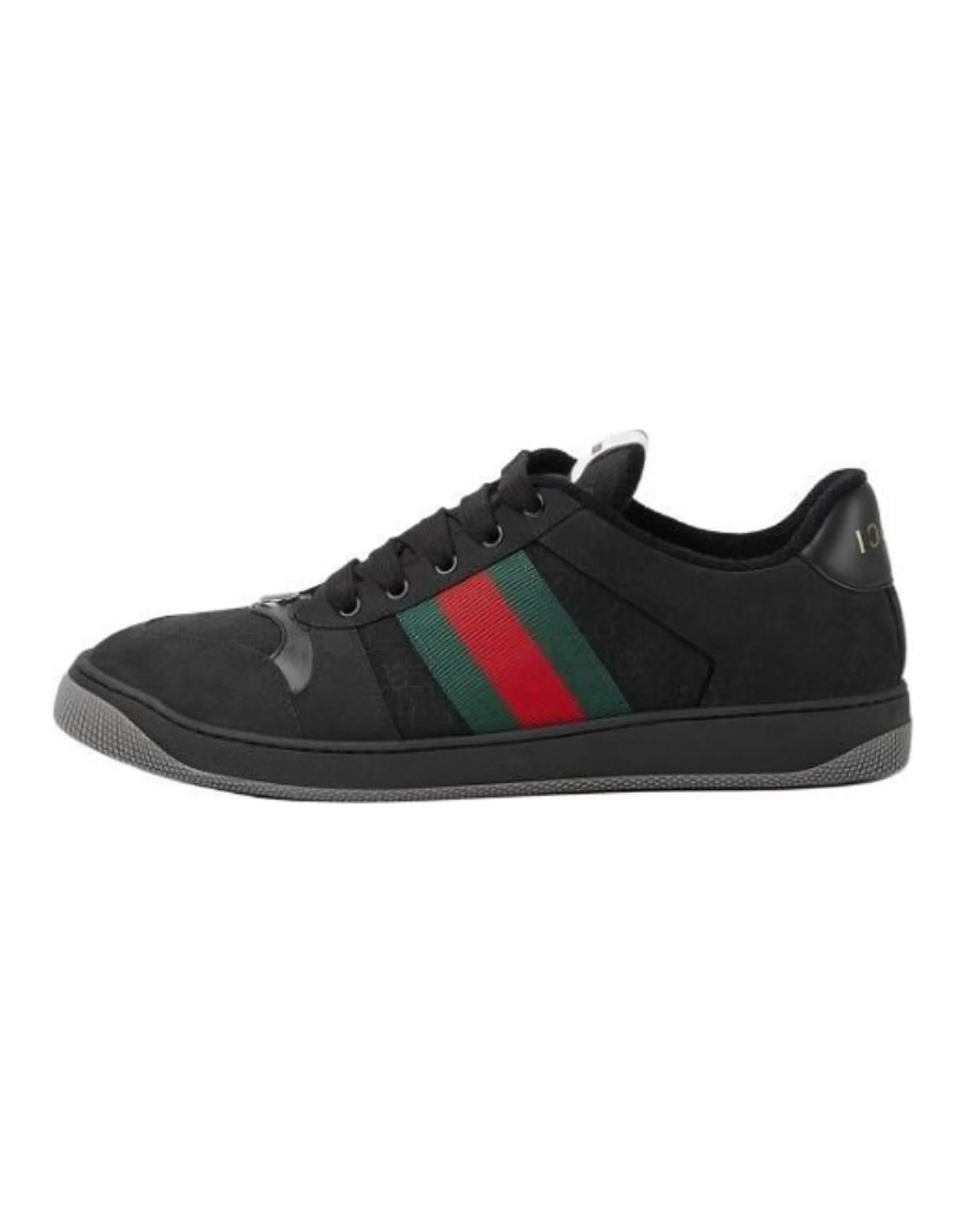 GUCCI Gg Screener 'GG Canvas Black Green Red'