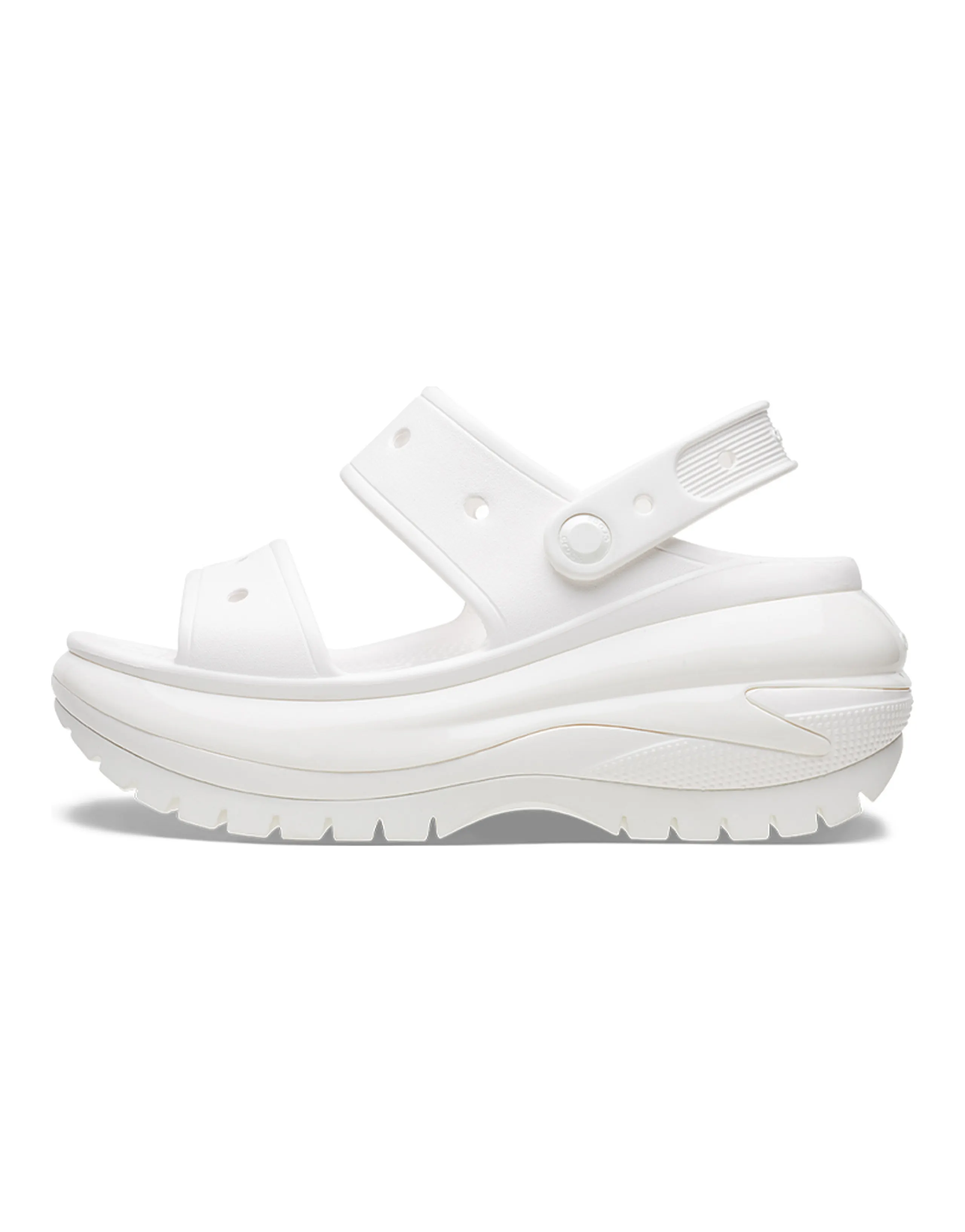 Crocs Mega Crush Sandal White Women's