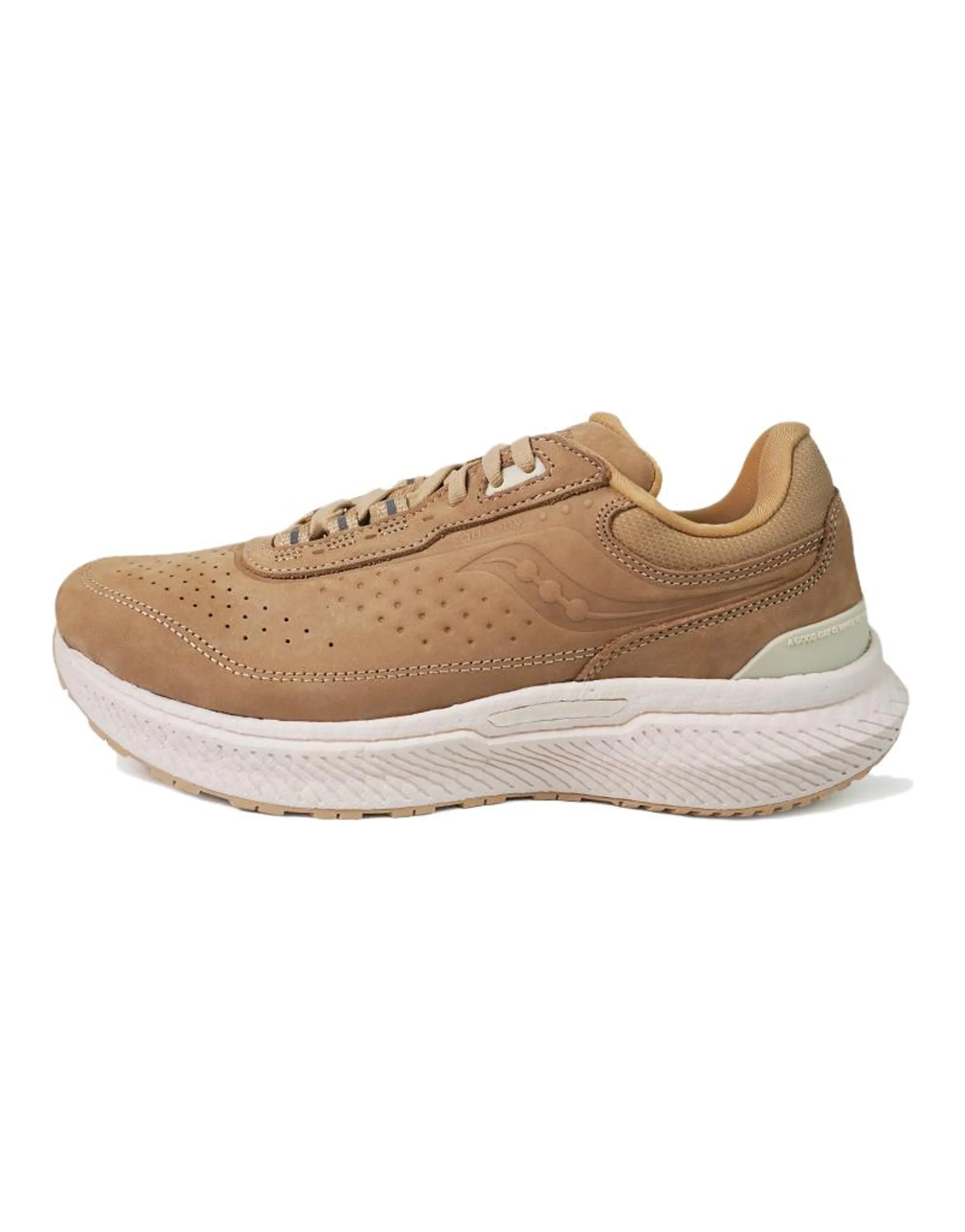 Saucony Triumph 21 Running Shoes Unisex Low-Top Brown White