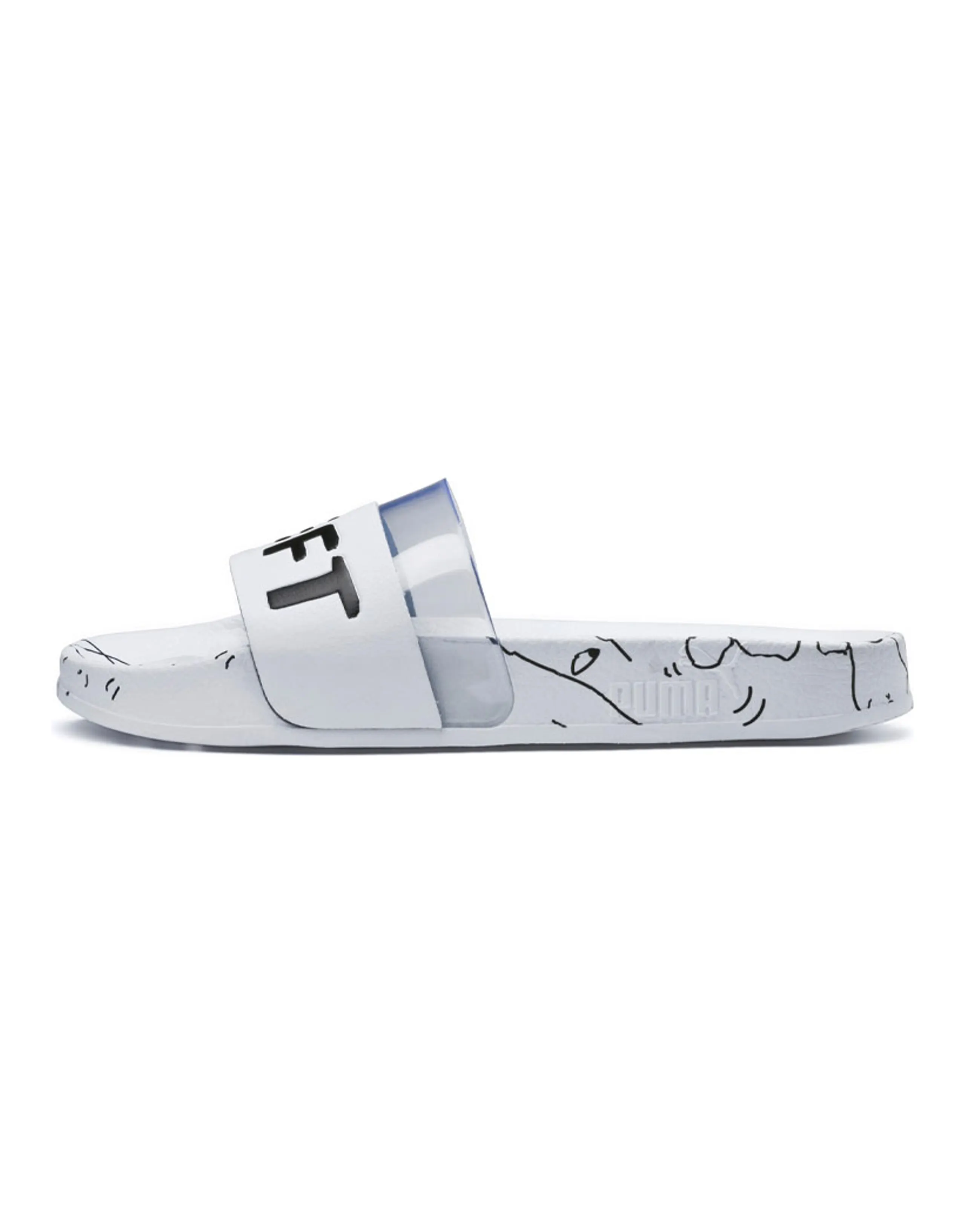 PUMA Shantell Martin X Leadcat Slide 'White Black'