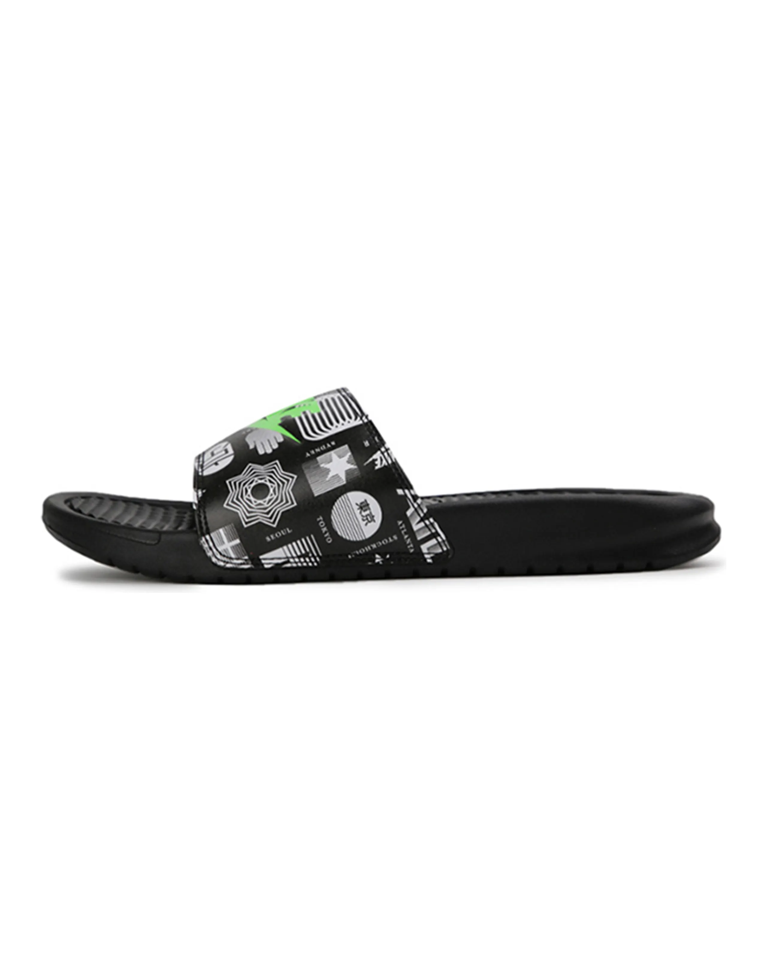 Nike Benassi Jdi Print Slide 'Run To Tokyo'