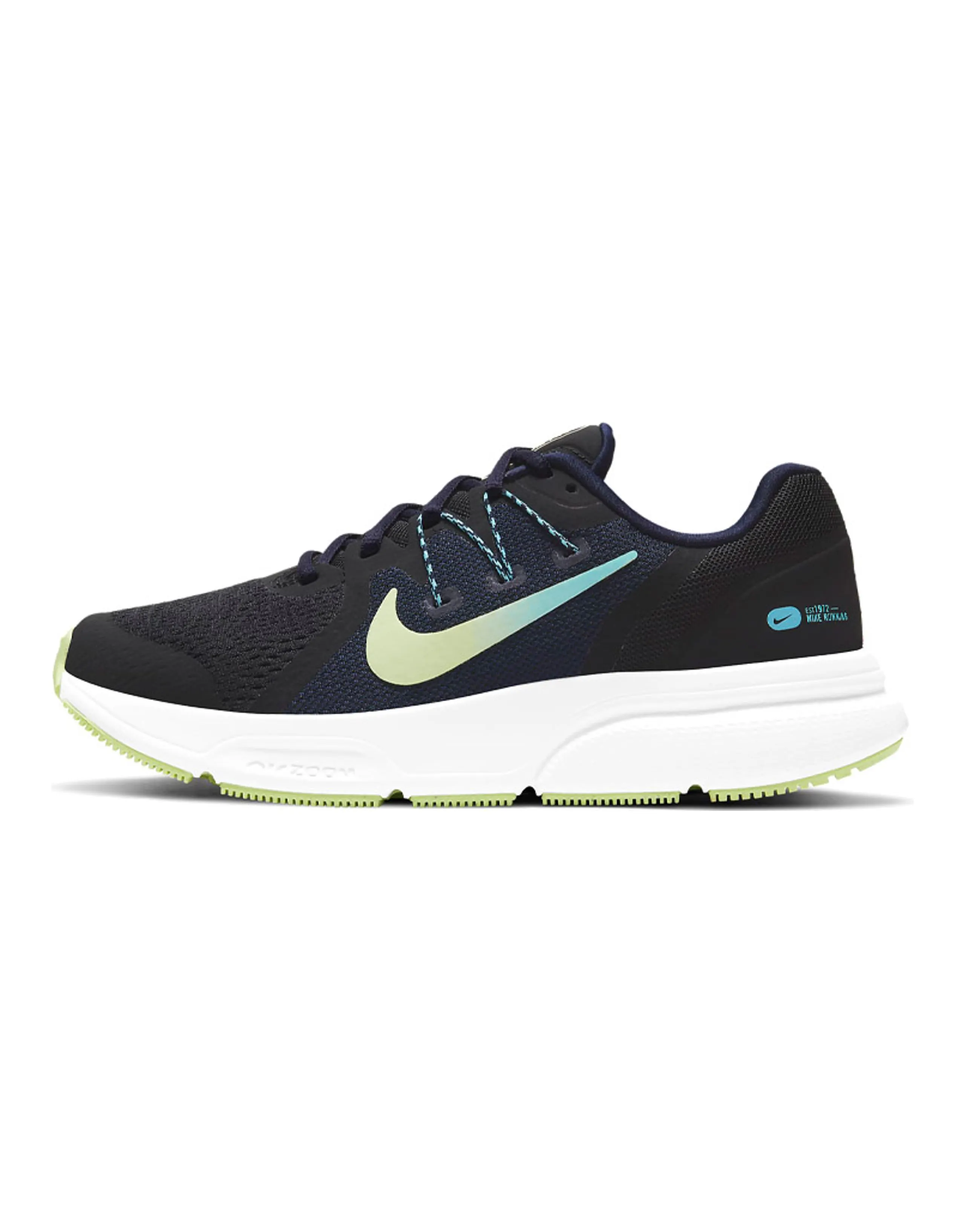 Nike Zoom Span 3 Black Liquid Light Lime Women's