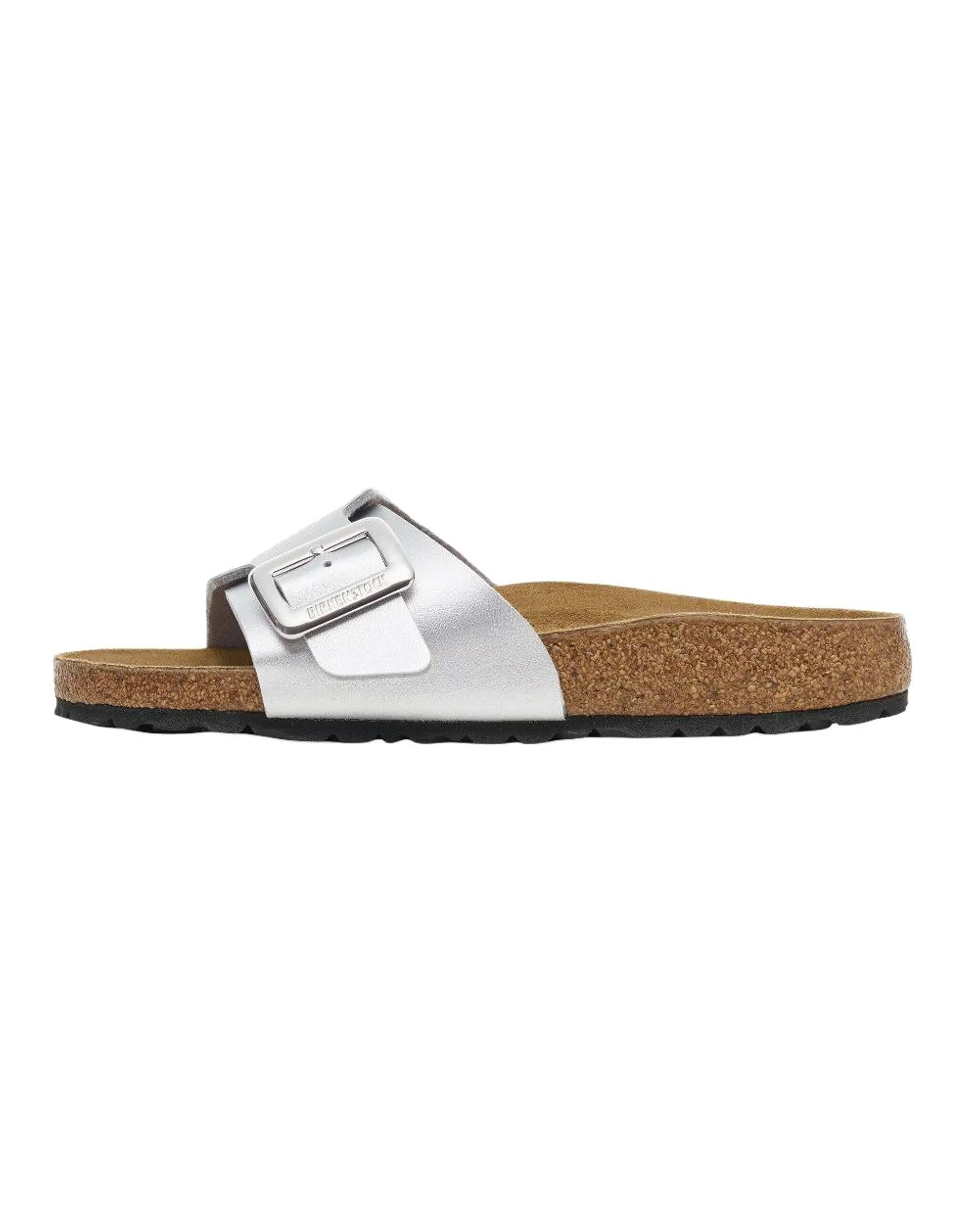 Birkenstock Catalina Fashion Minimalist EVA Slide Sandals Women's Silver Narrow