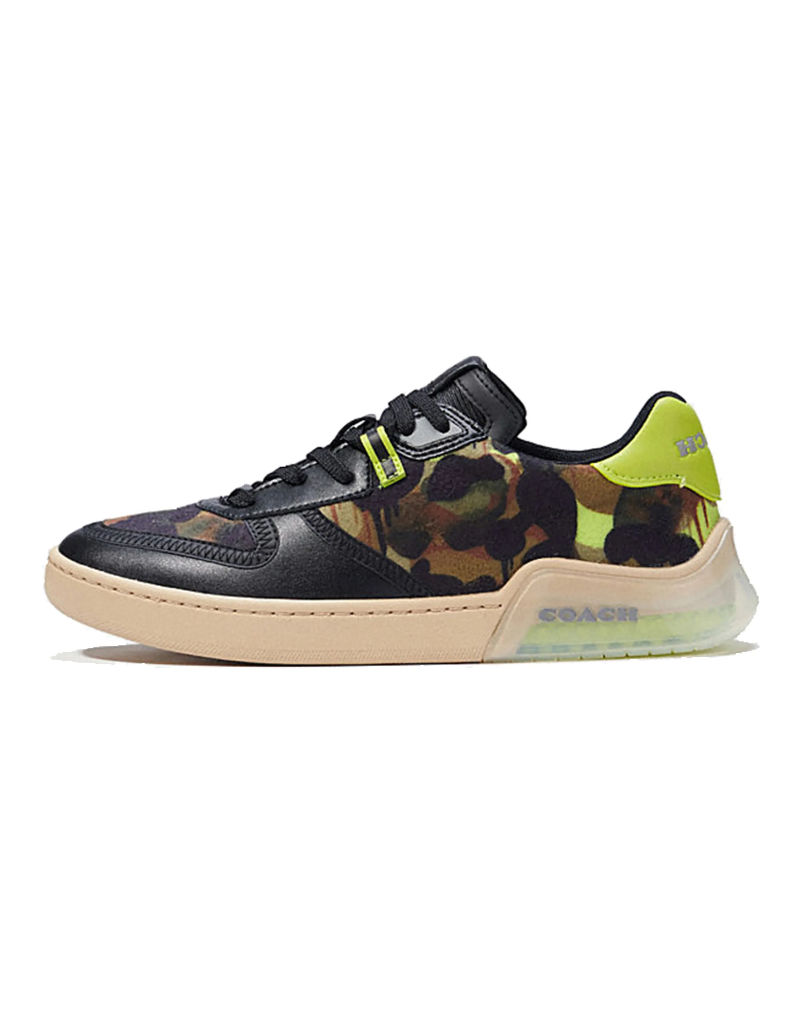 COACH Citysike Stylish Skateboarding Shoes Men's Camouflage