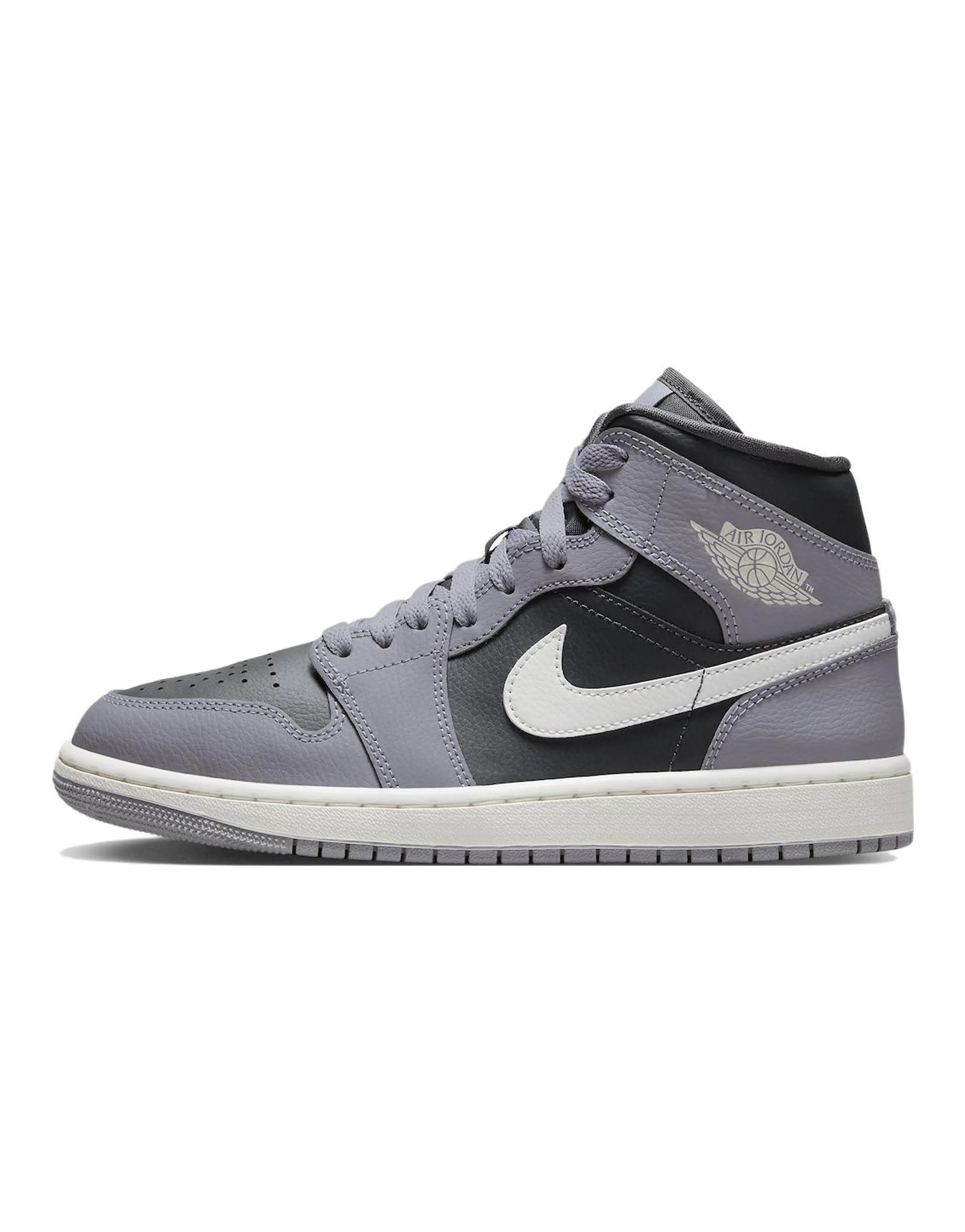 JORDAN 1 Mid Cement Grey Women's