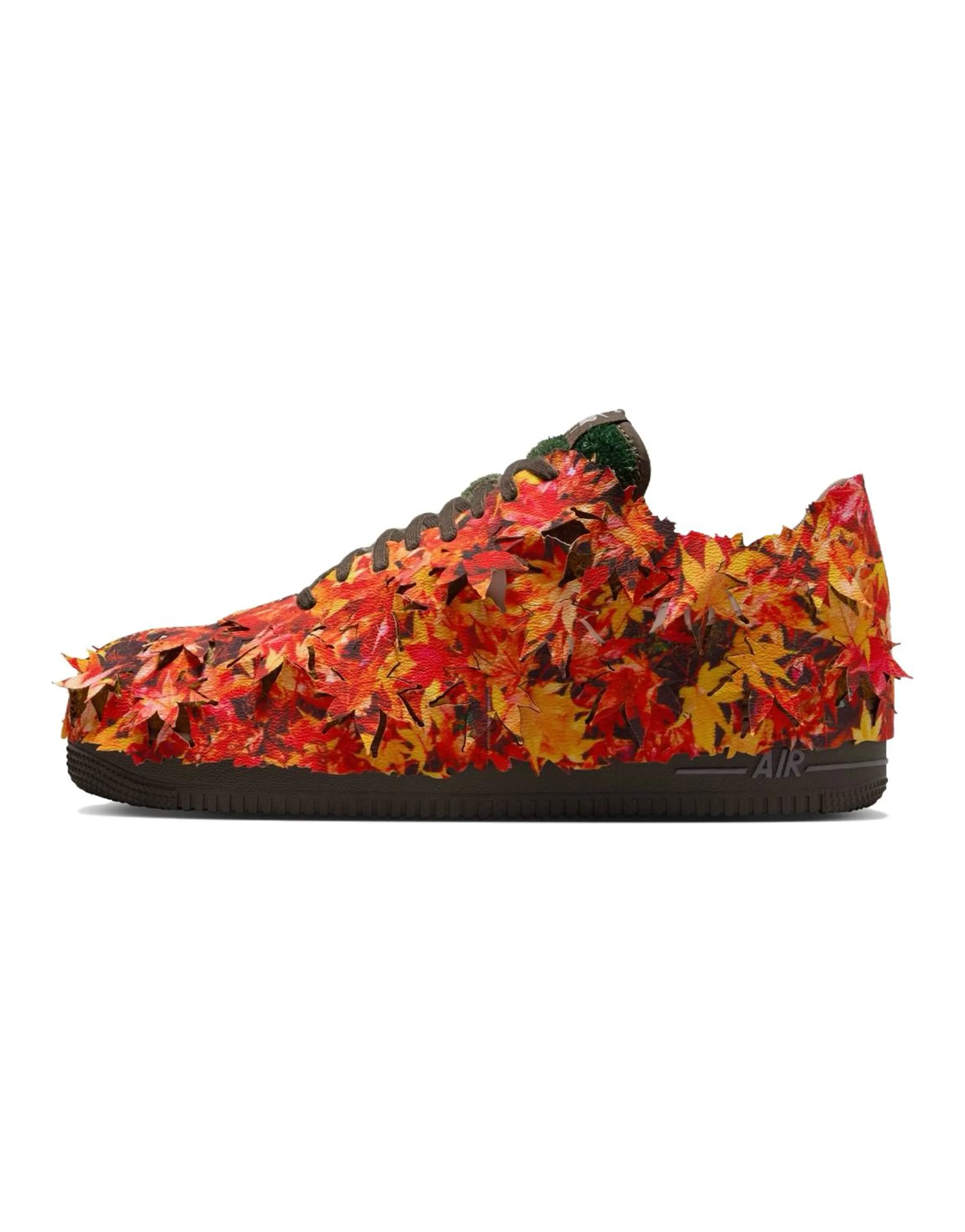 Nike Air Force 1 Classic Versatile Low-Top Skate Shoes Unisex Red