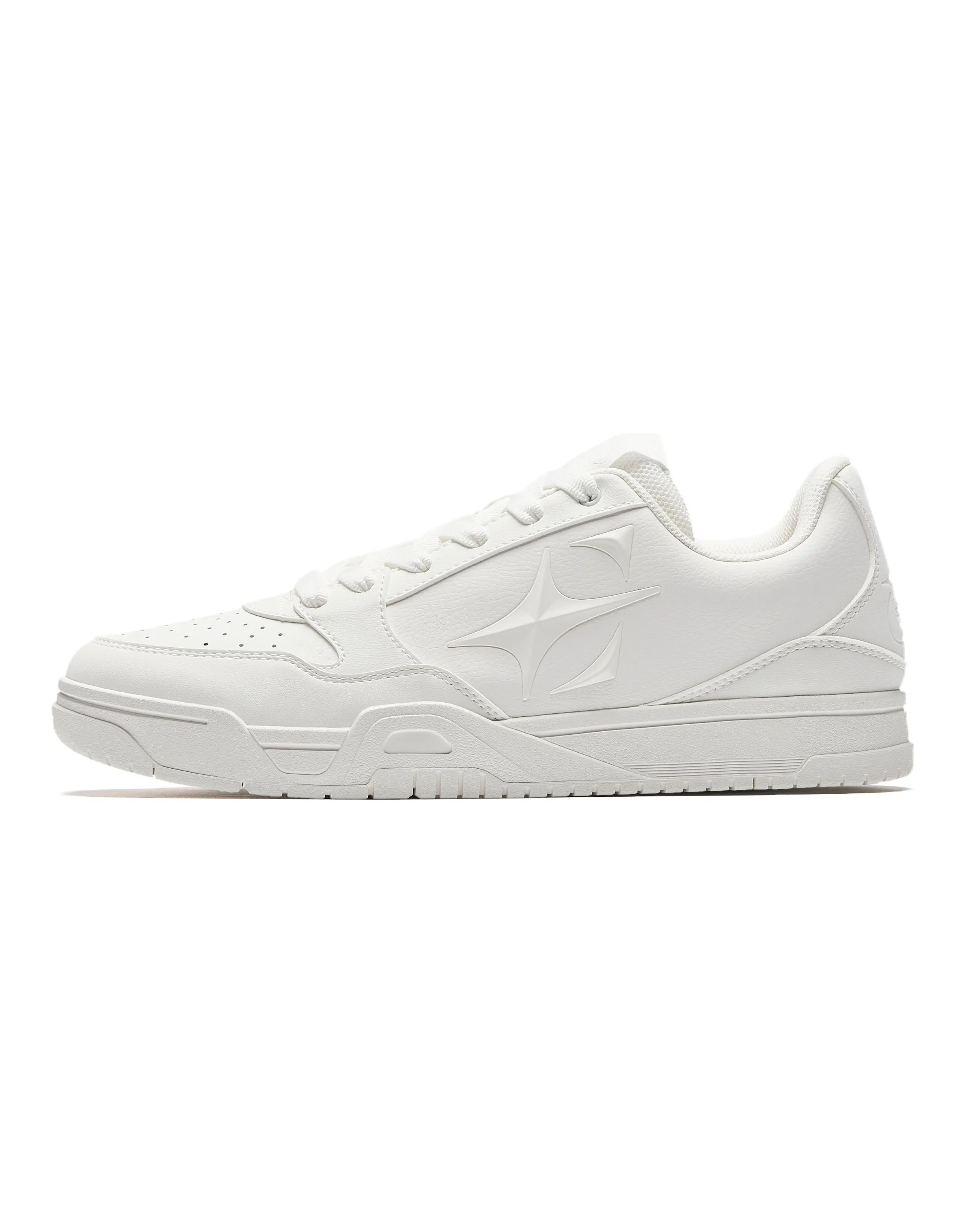 Anta SKYSPACE Basketball Culture Trendy Versatile Retro Casual Simple Durable Breathable Low-Top Sneakers Men's Papyrus White