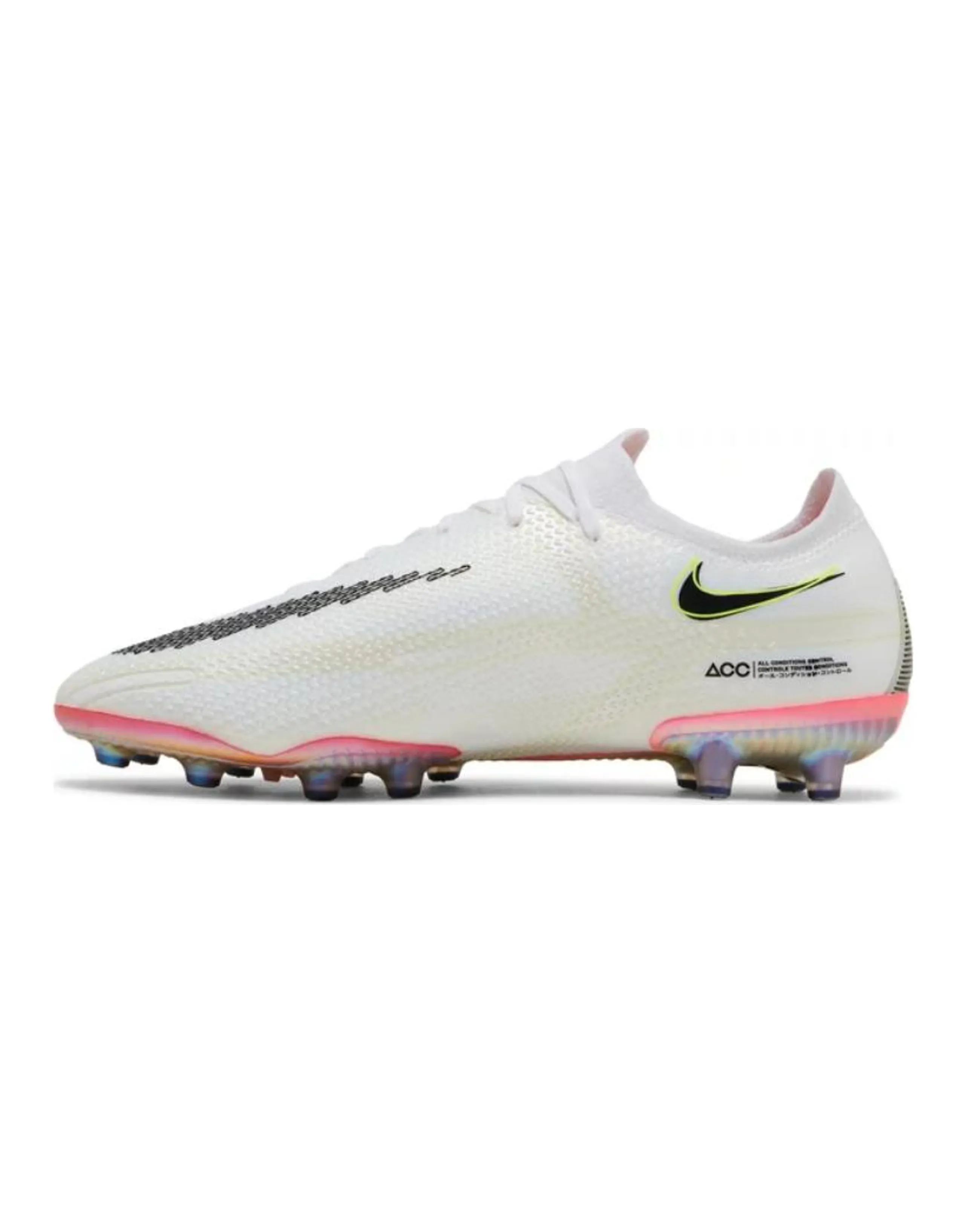 Nike Phantom GT Durable Breathable Soccer Shoes Men's White