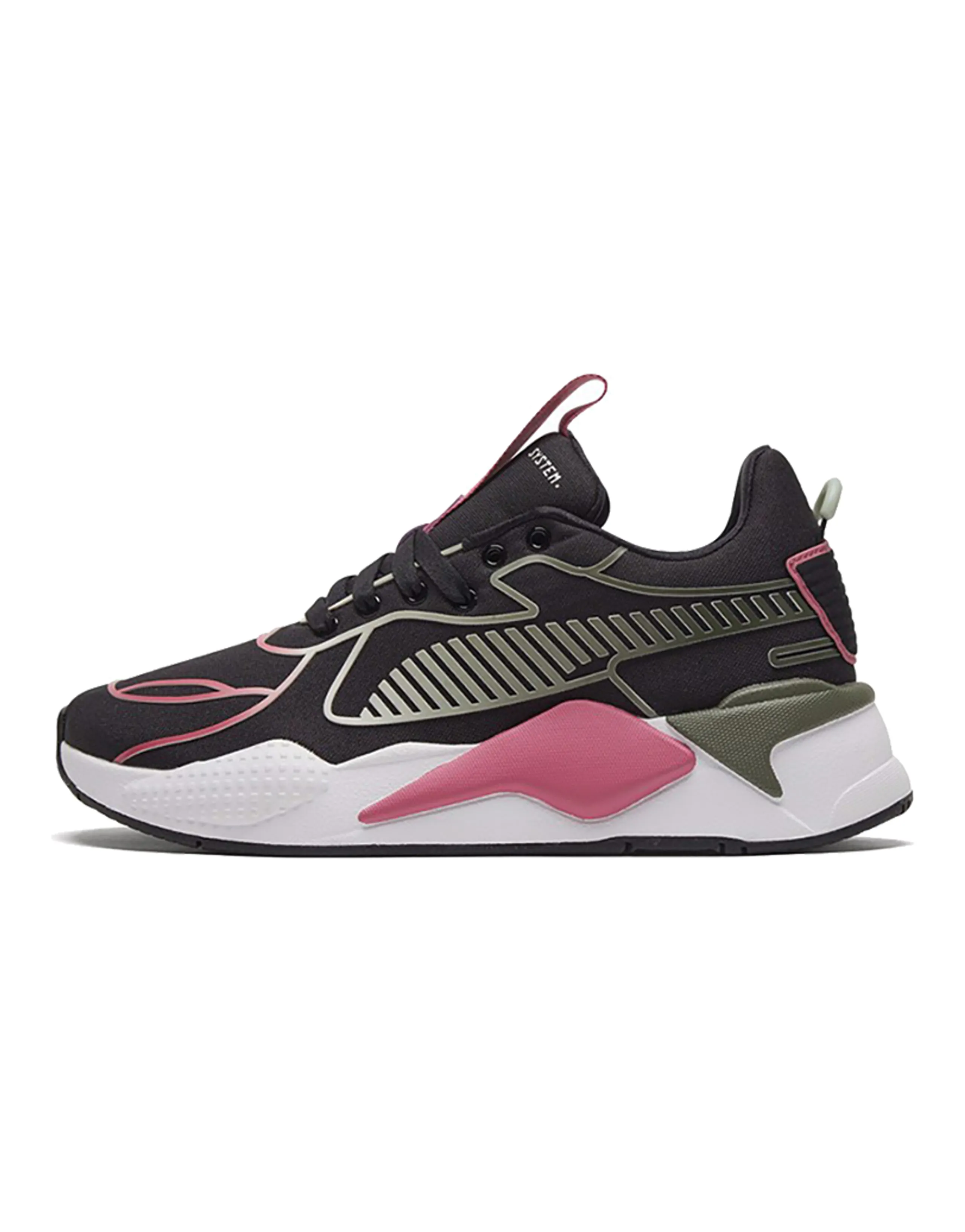 PUMA RS X Tpu Fade Black/White/Pink Women's