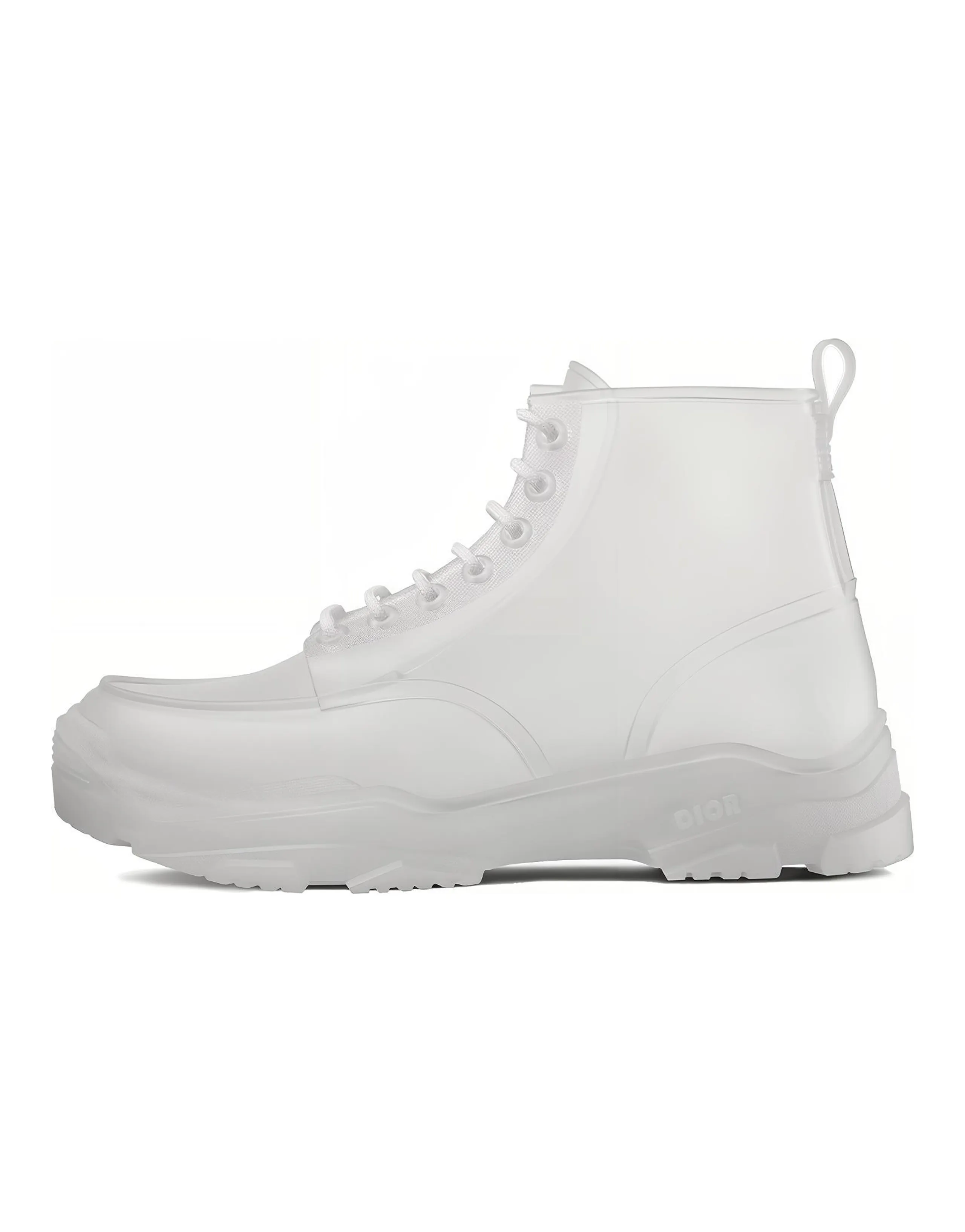 DIOR Rubber Boots Beige