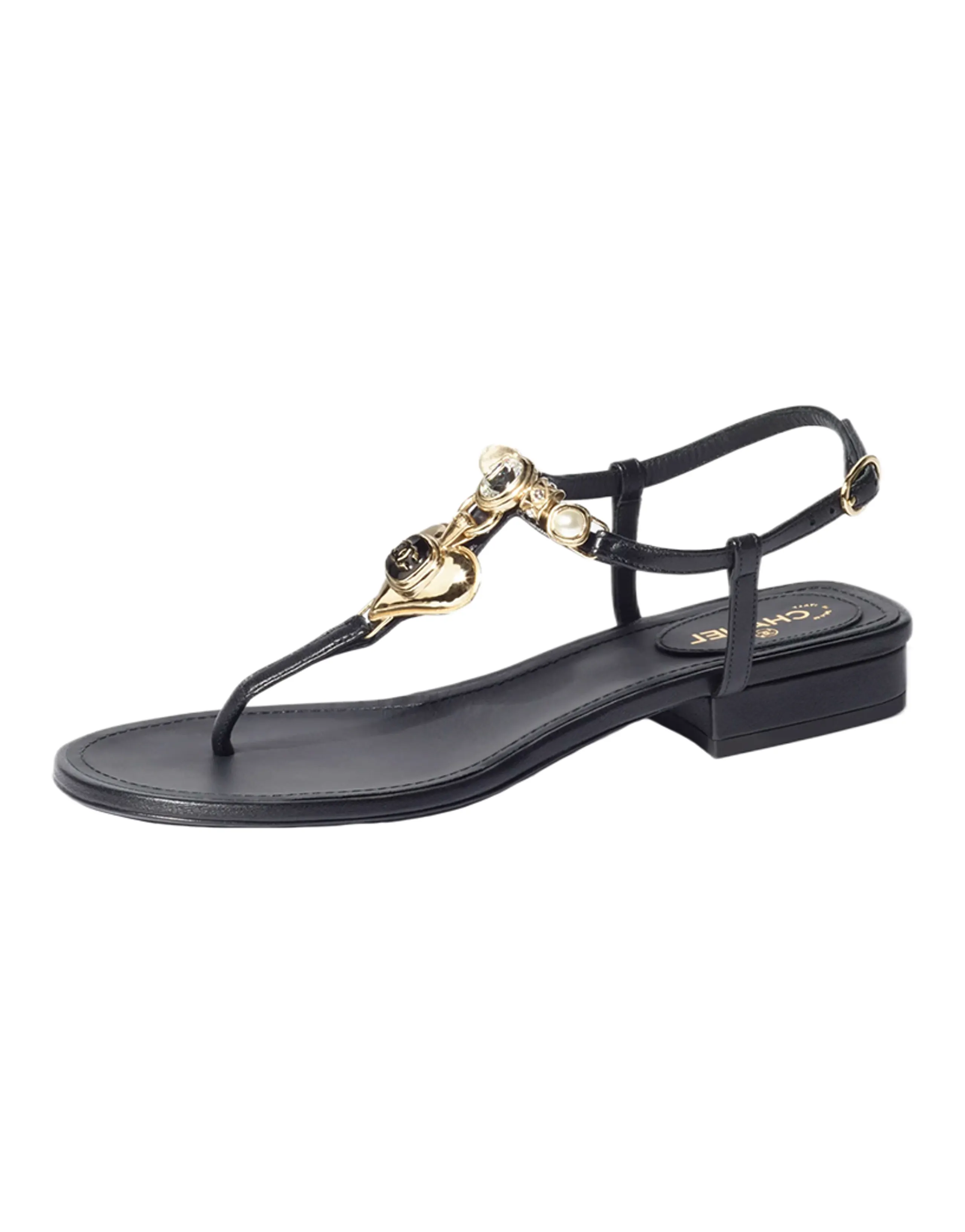 CHANEL One-Strap Sandals Women's