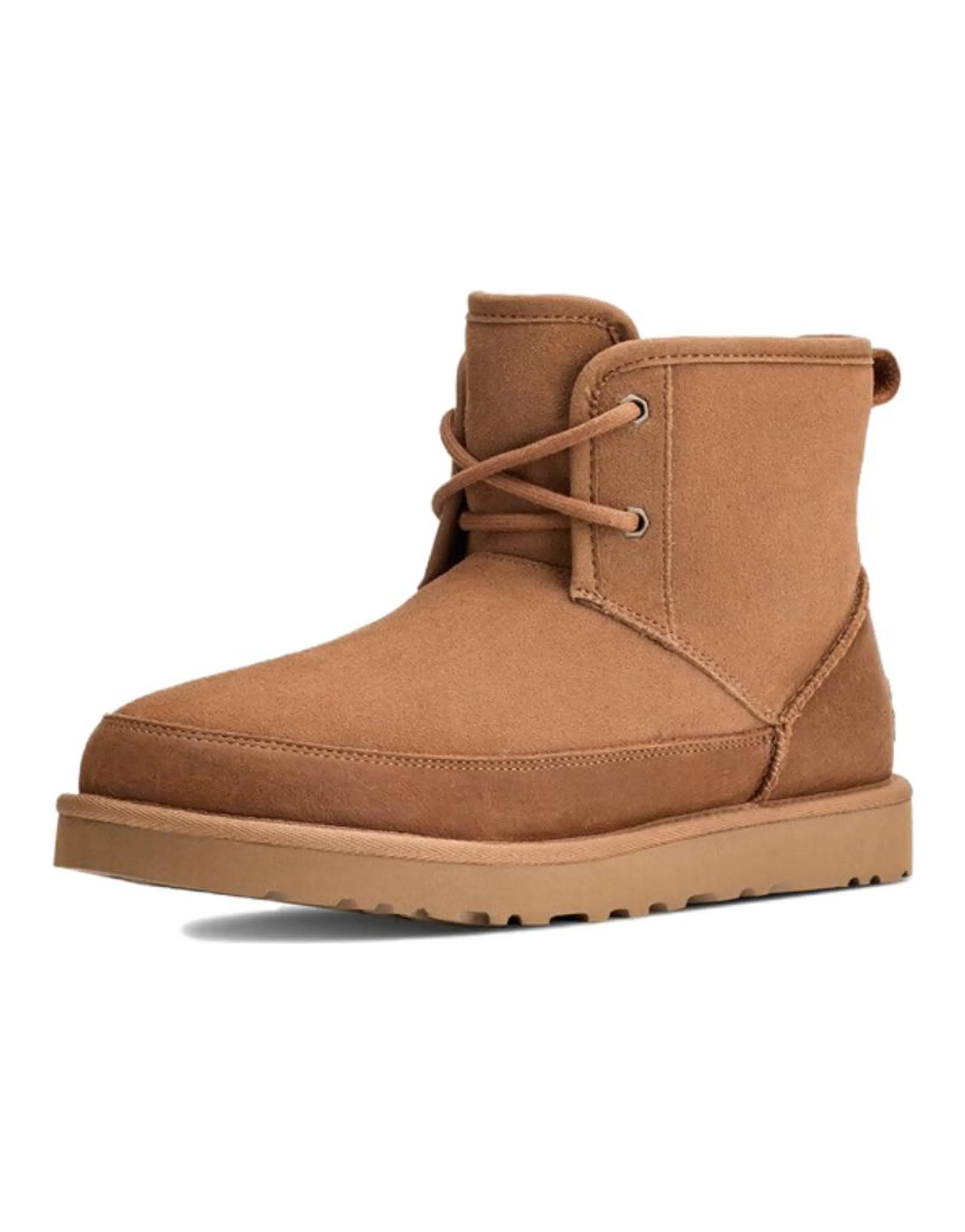 UGG Classic Novelty Cow Split Leather Warm Simple Fashion Short Snow Boots Men's
