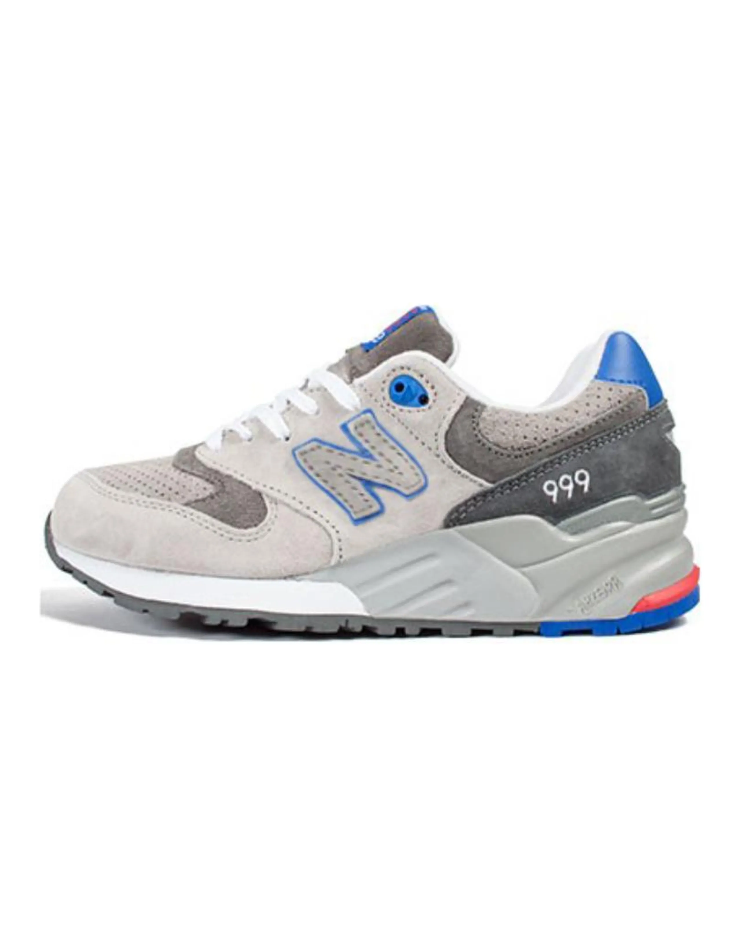 New Balance NB 999 Cushioning Wear-Resistant Low-Top Running Shoes Unisex Gray