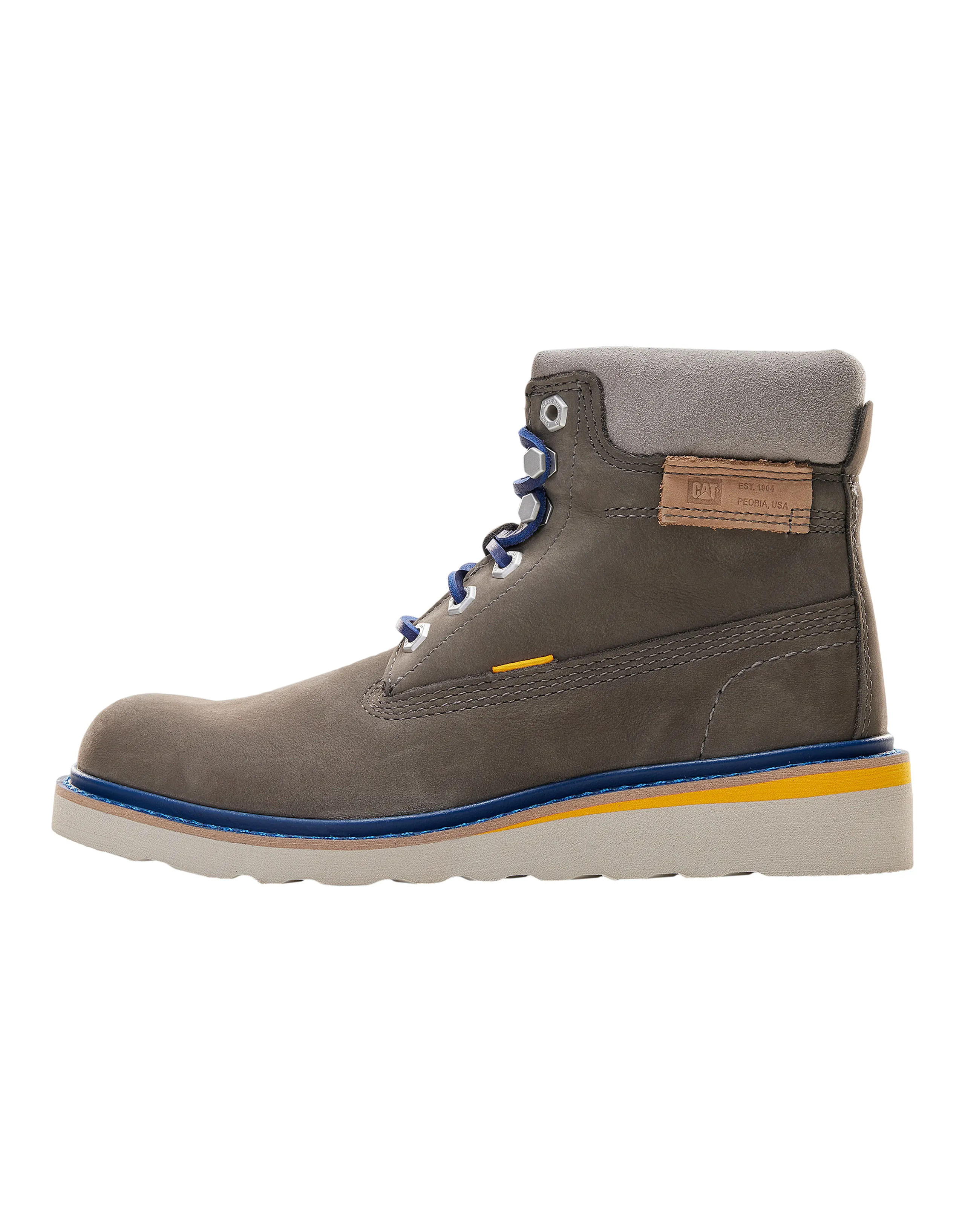 CAT Martin Boots Women's Gray Blue
