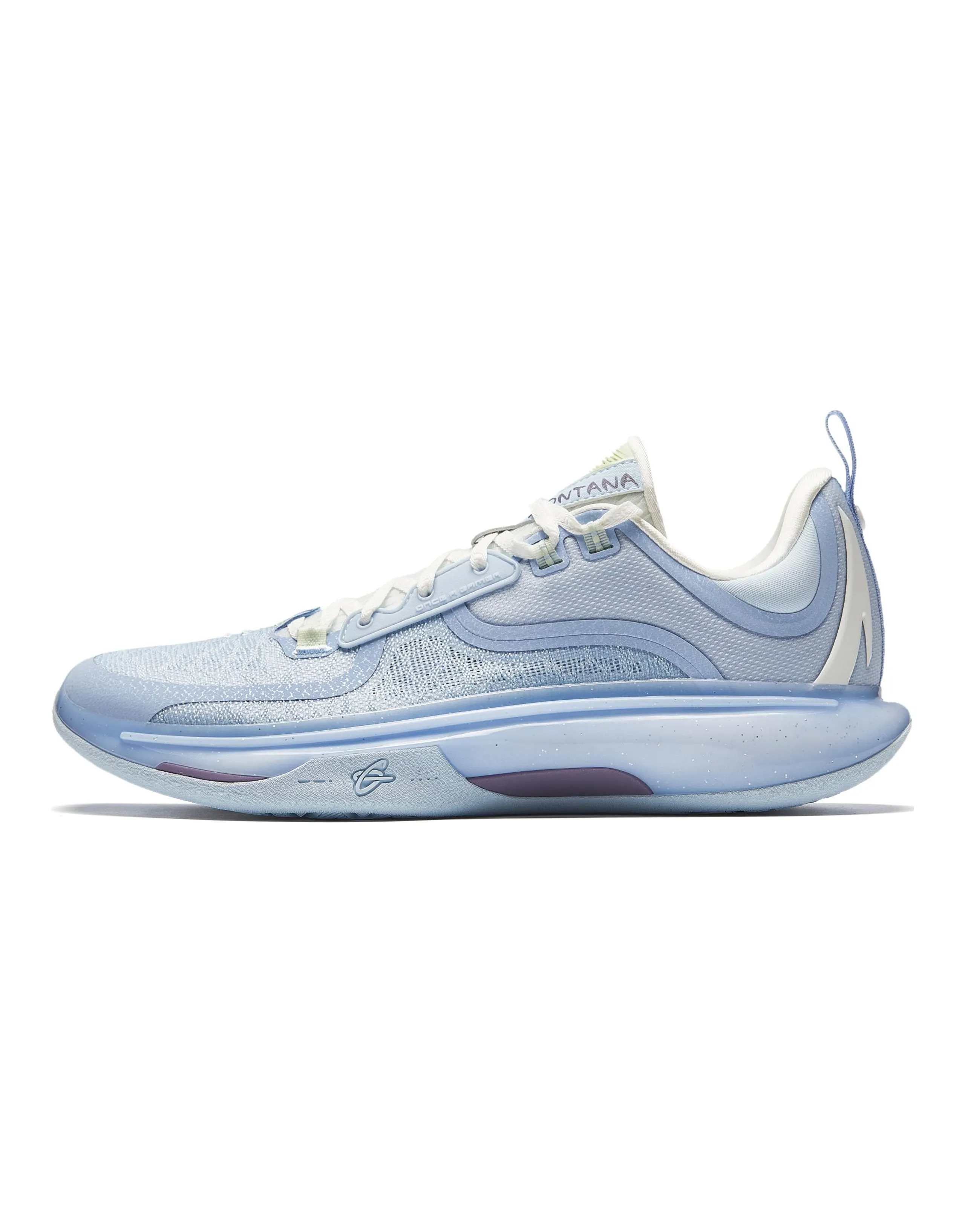 ANTA GH5 Basketball Shoes Men Low-Top Sky Blue