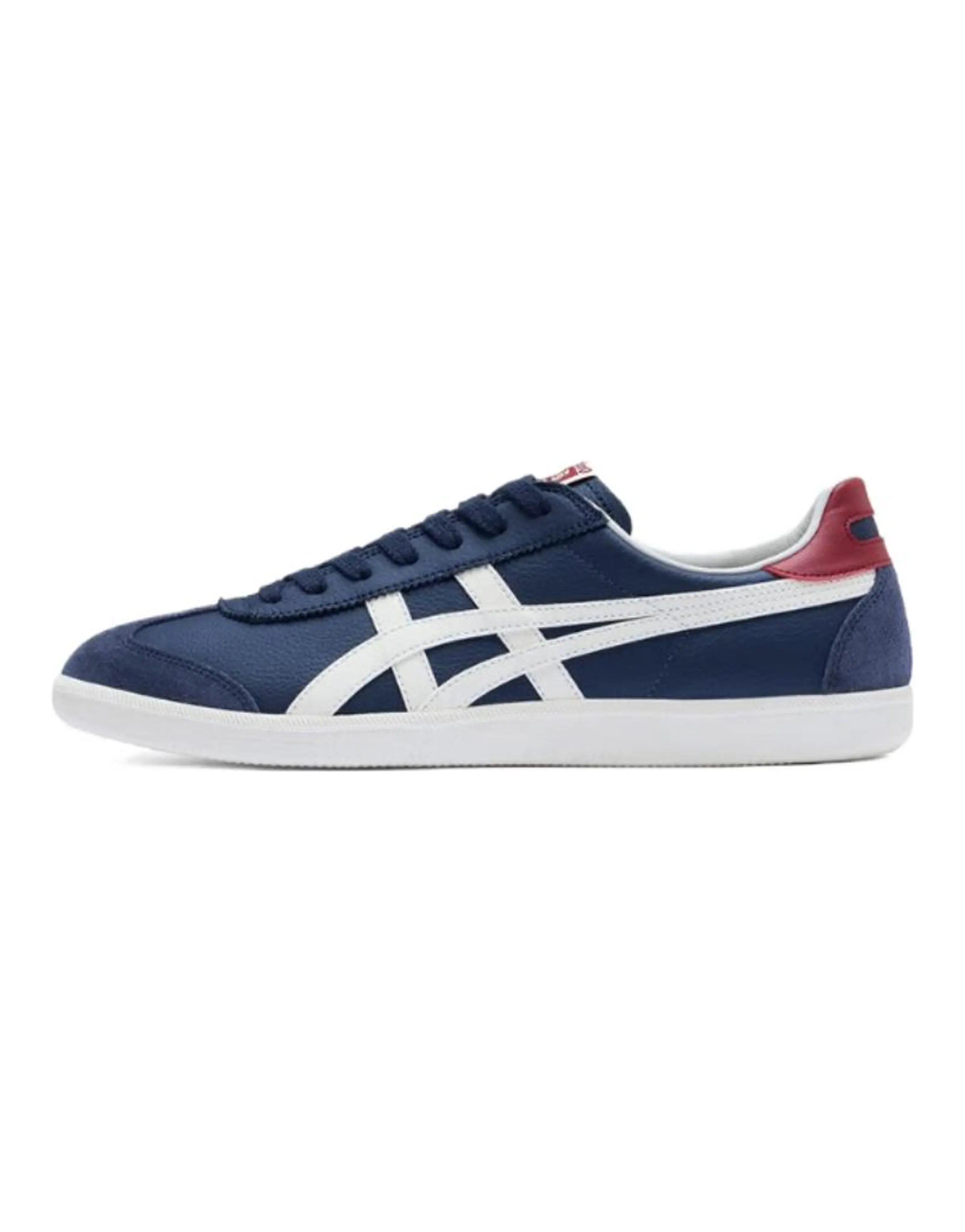 Onitsuka Tiger Tokuten Split Leather Fashion Comfortable Durable Grippy Low-Top Casual Shoes Unisex Blue