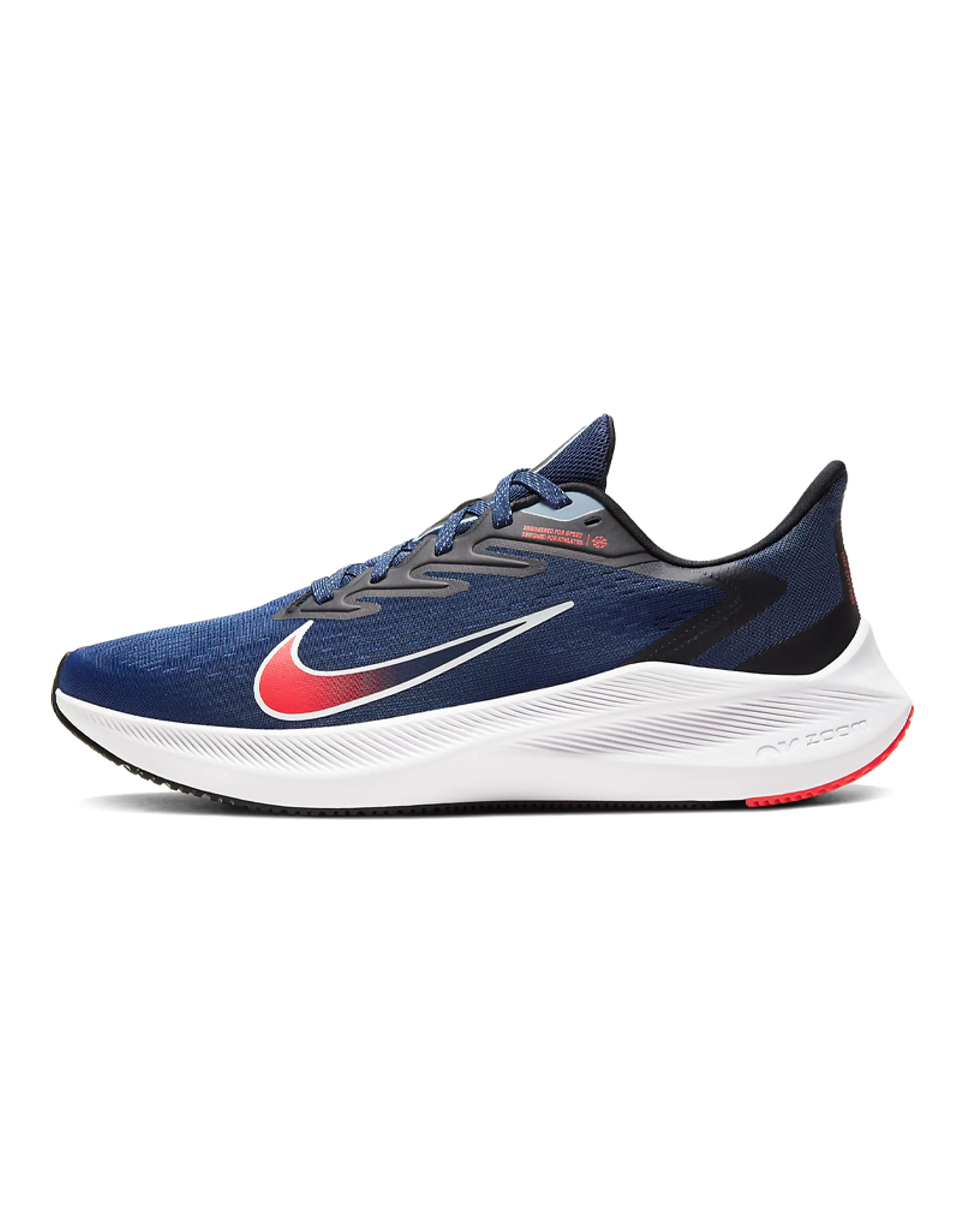 Nike Zoom Winflo 7 Midnight Navy Crimson