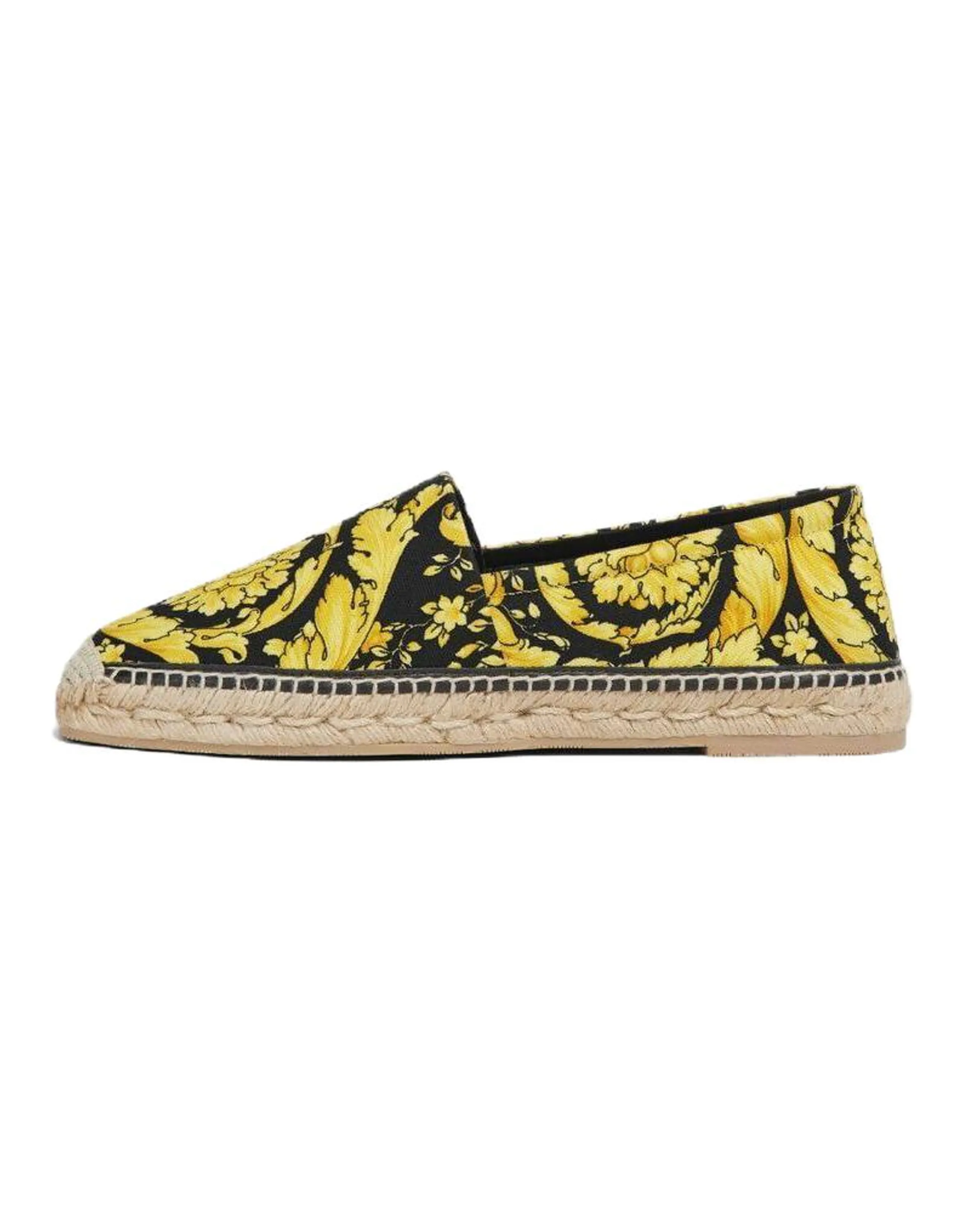 VERSACE Barocco-print Espadrilles