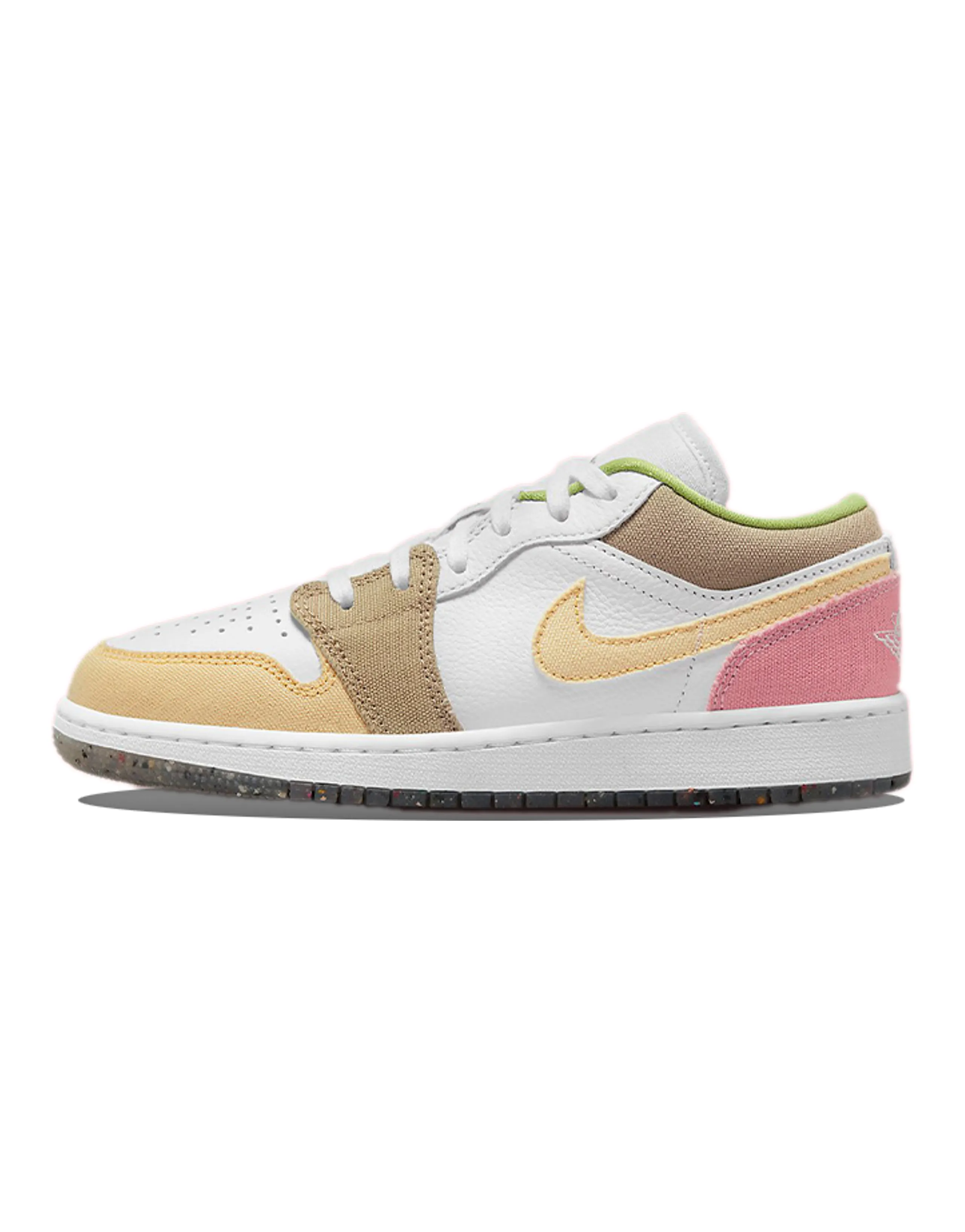Jordan 1 Low Pastel Grind Vivid Green GS