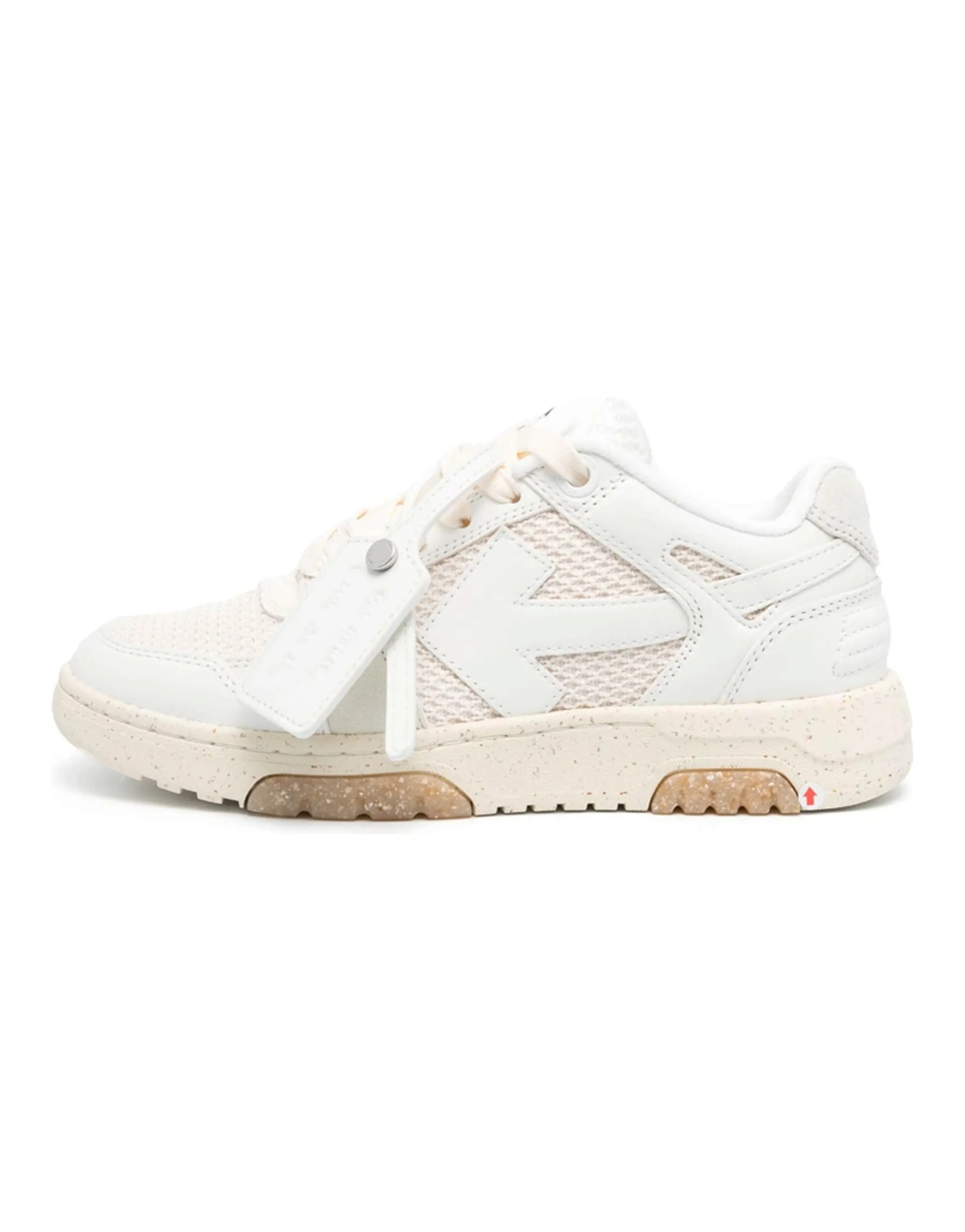OFF WHITE Out Of Office Low Slim White Women's
