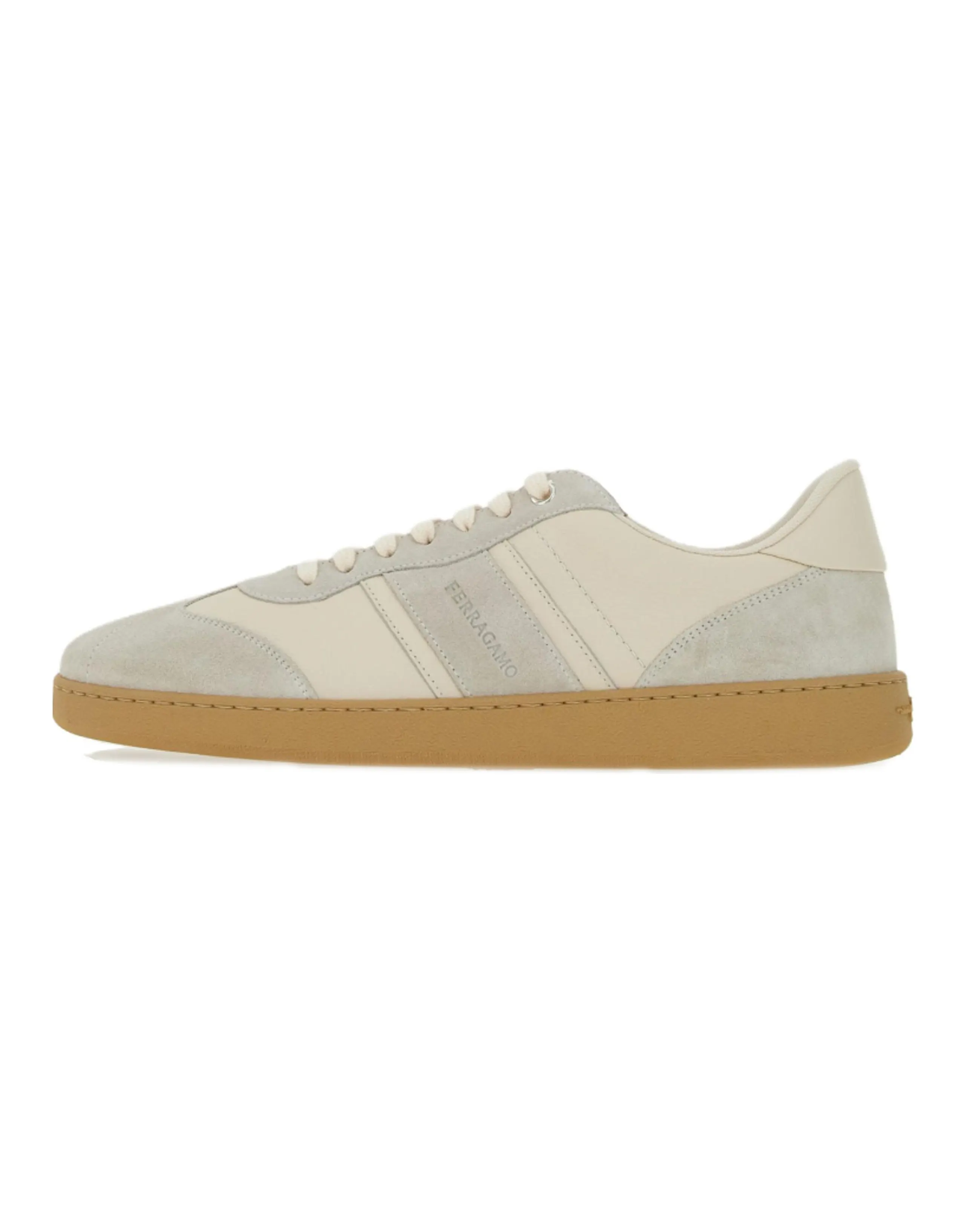 FERRAGAMO Logo-debossed Low-top Sneakers