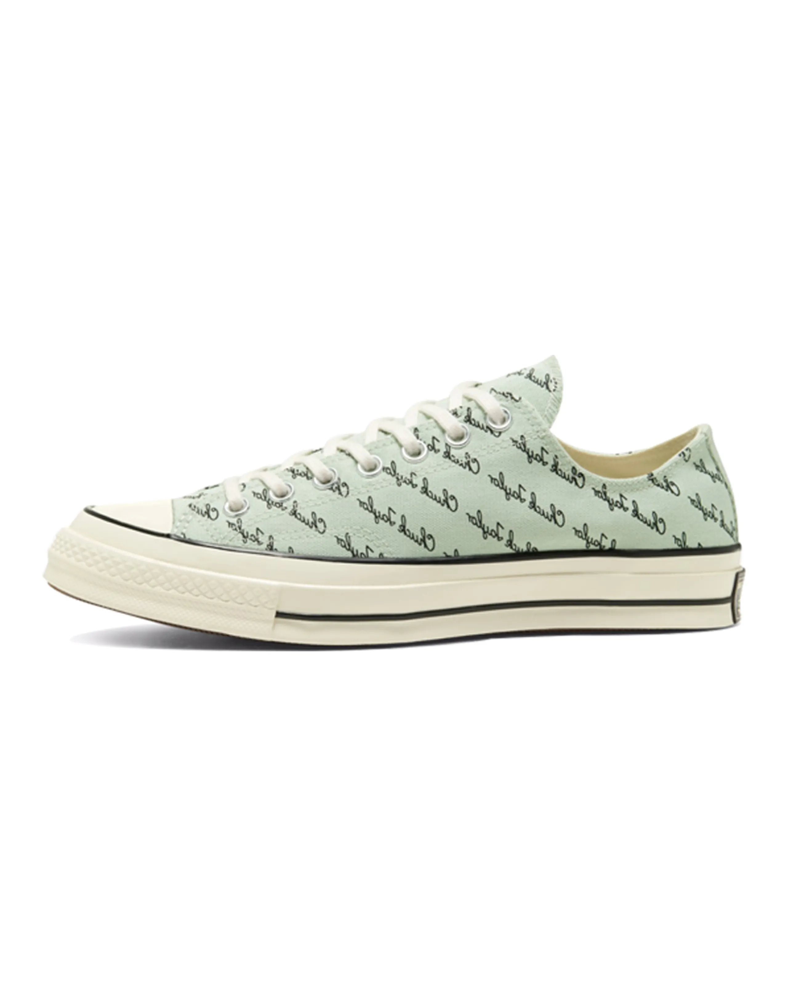 Chuck 70 Converse Low 'Scripted Signature Print Green Oxide'