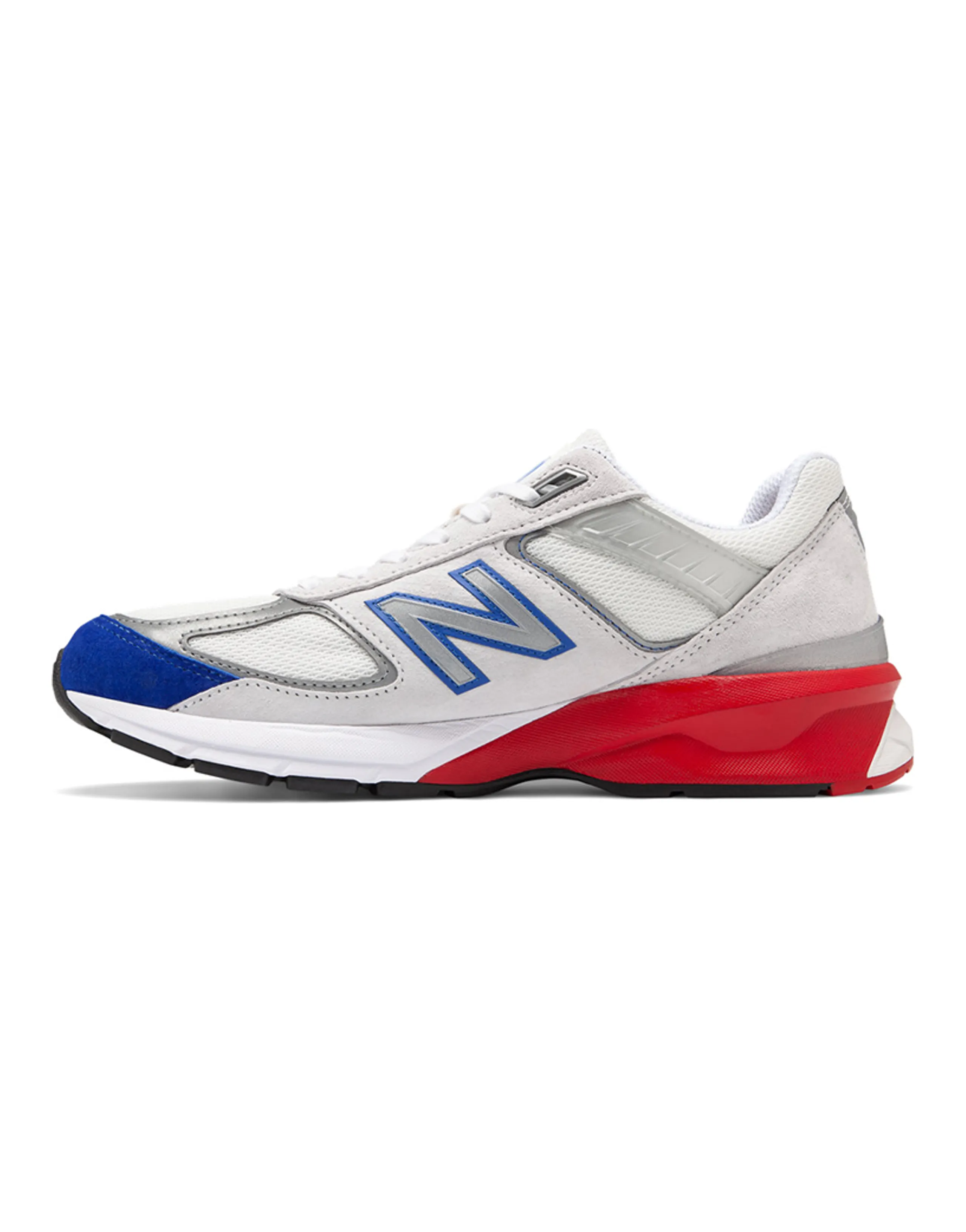 New Balance 990v5 Grey Royal Red
