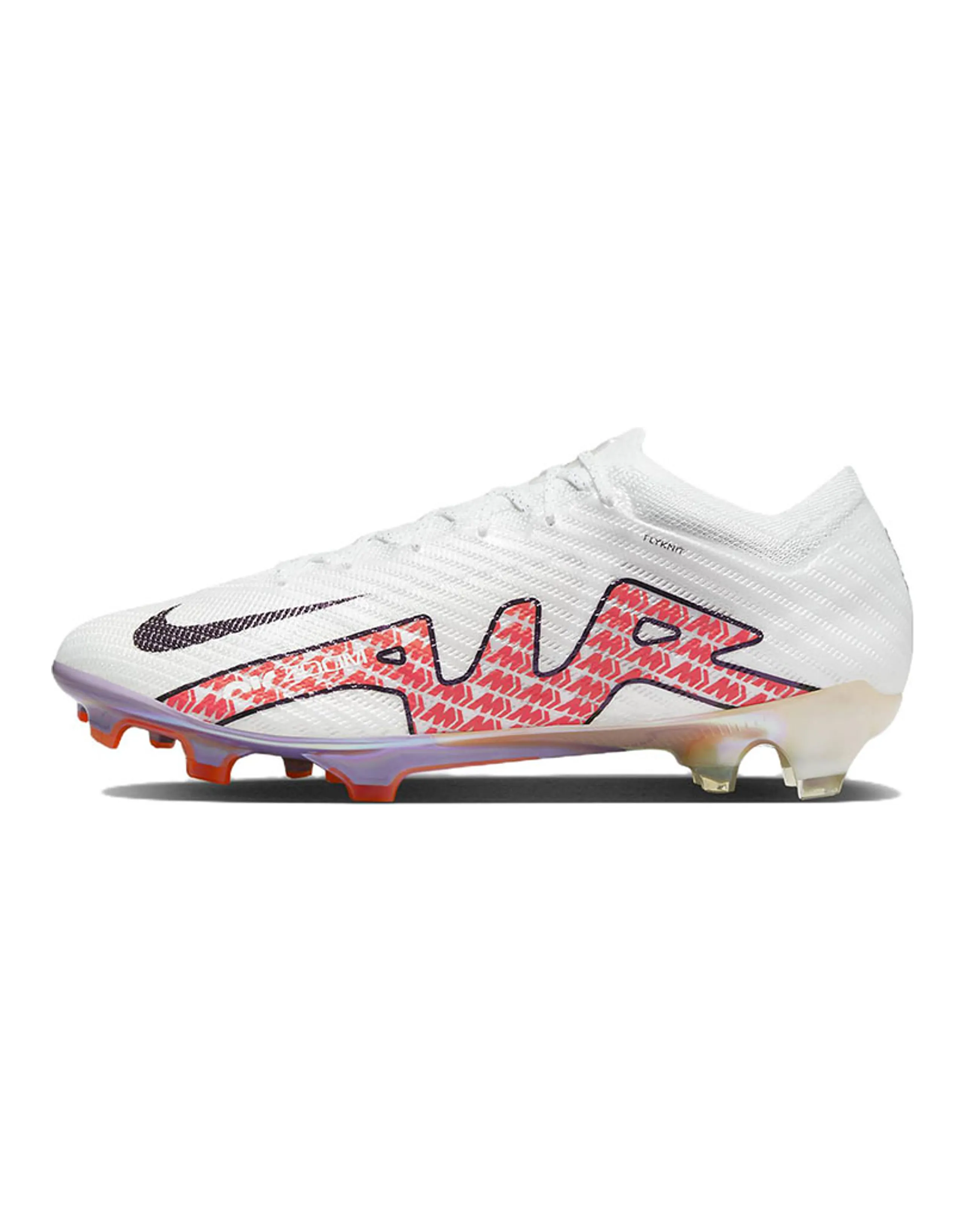 Nike Zoom Mercurial Vapor 15 Elite Fg White Bright Crimson